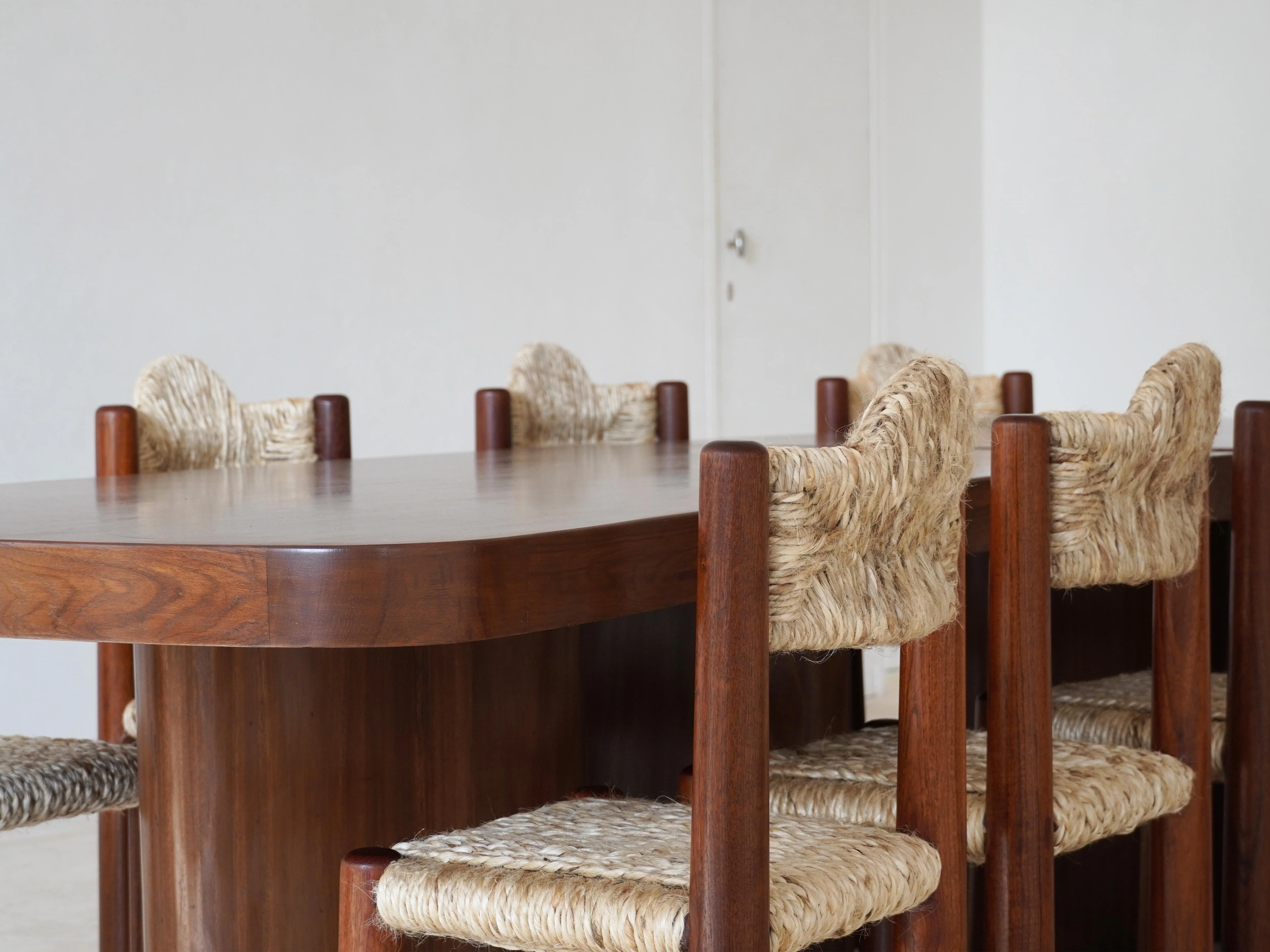 AEQUŌ *CUSTOM CAMUR TWO-PART DINING TABLE L144" x W52" x H31" - Image 3