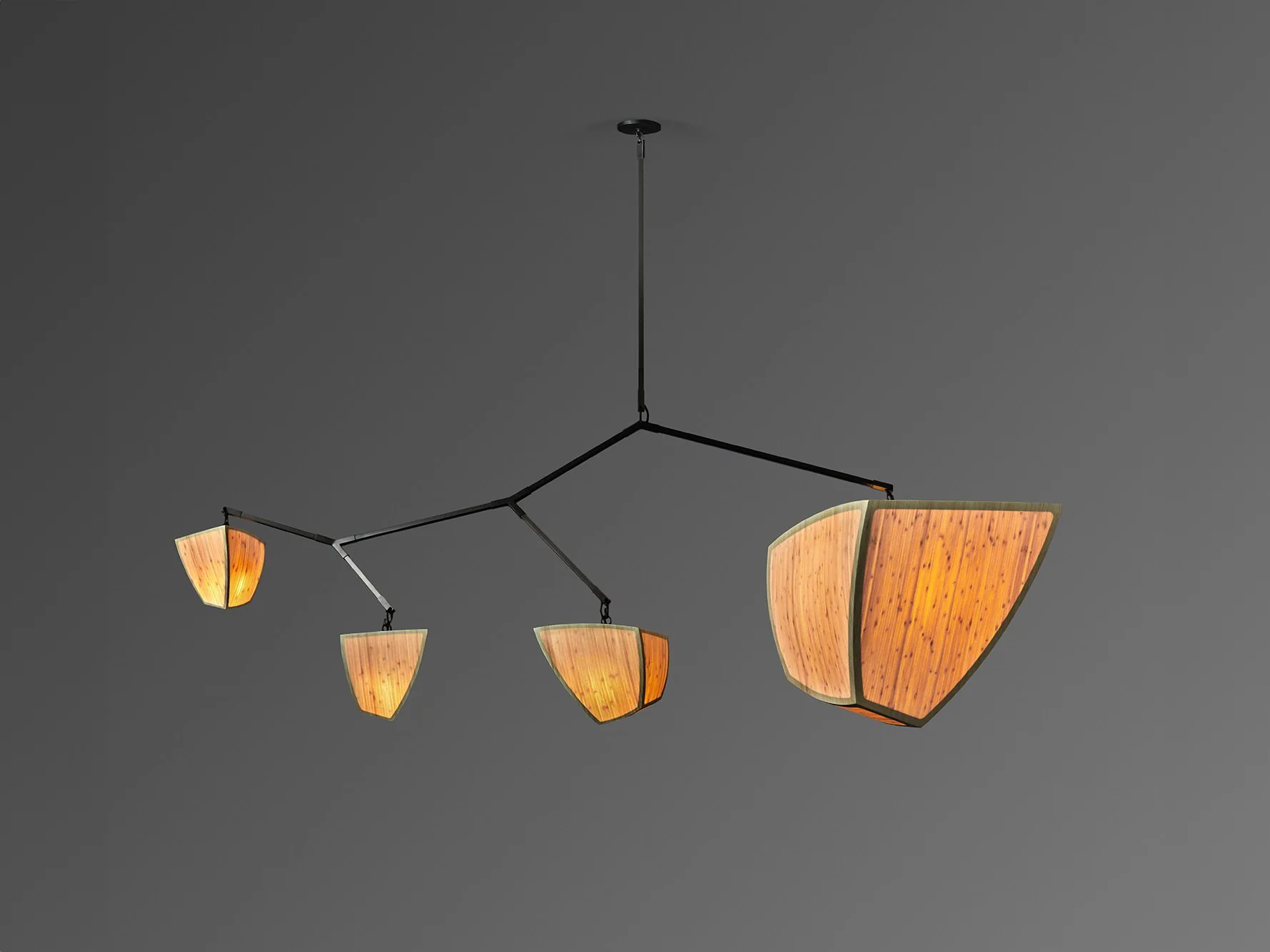 ANDREA CLAIRE STUDIO BAMBOO CONSTANTIN 4 ABCG MOBILE H28” x L72” x W24” - Image 4