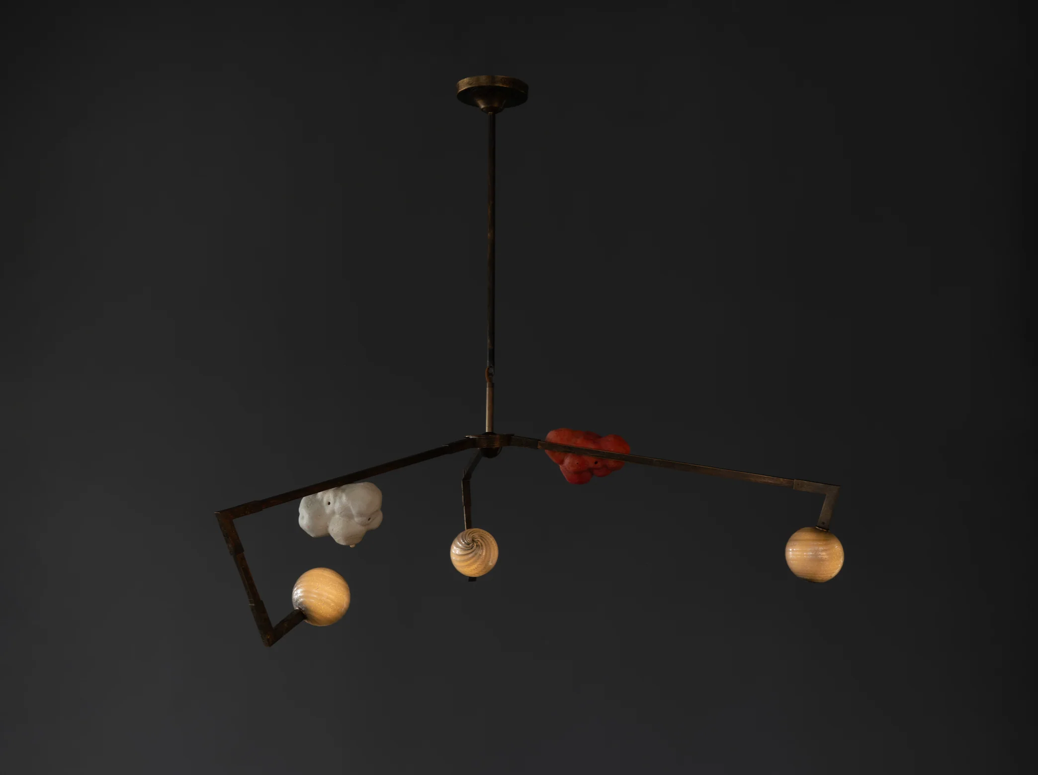 ANDREA CLAIRE STUDIO CLOUDBREAK CHANDELIER / ASYMMETRICAL