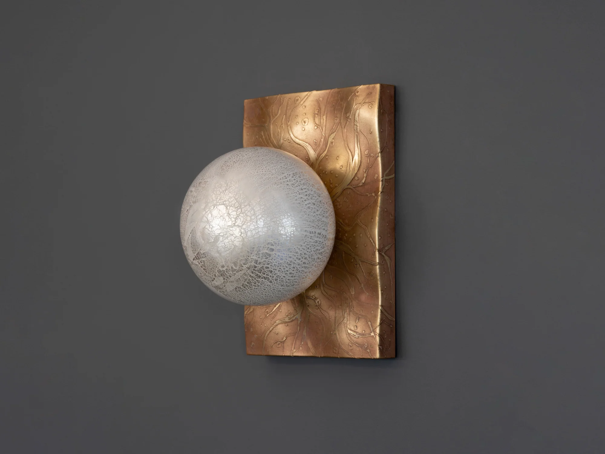 ANDREA CLAIRE STUDIO CLOUDBREAK SCONCE H6β x L4.25β x W4β - Image 4
