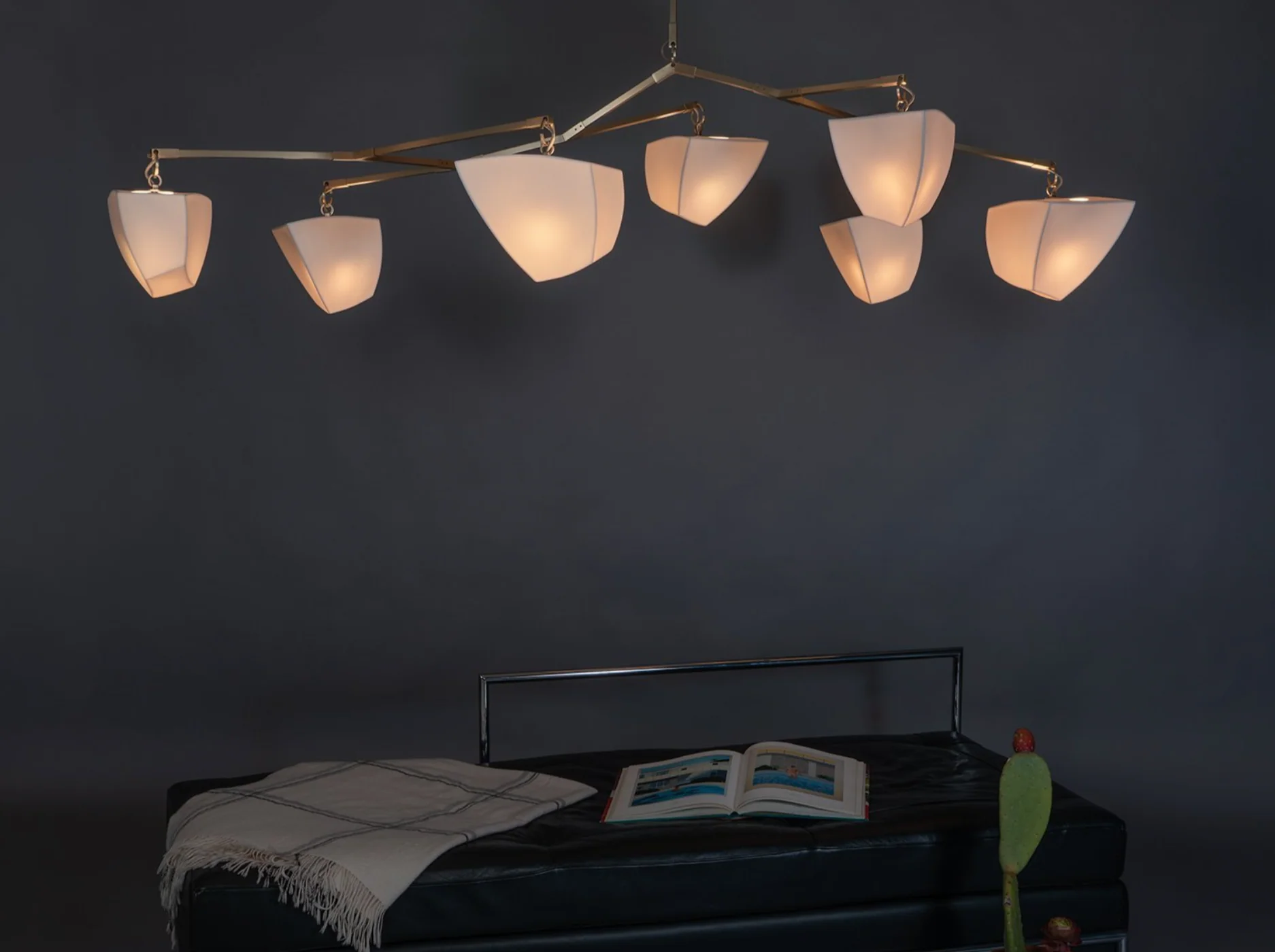 ANDREA CLAIRE STUDIO PORCELAIN CASSIOPEIA 7 V1 MOBILE H17” x L78” x W29” - Image 4