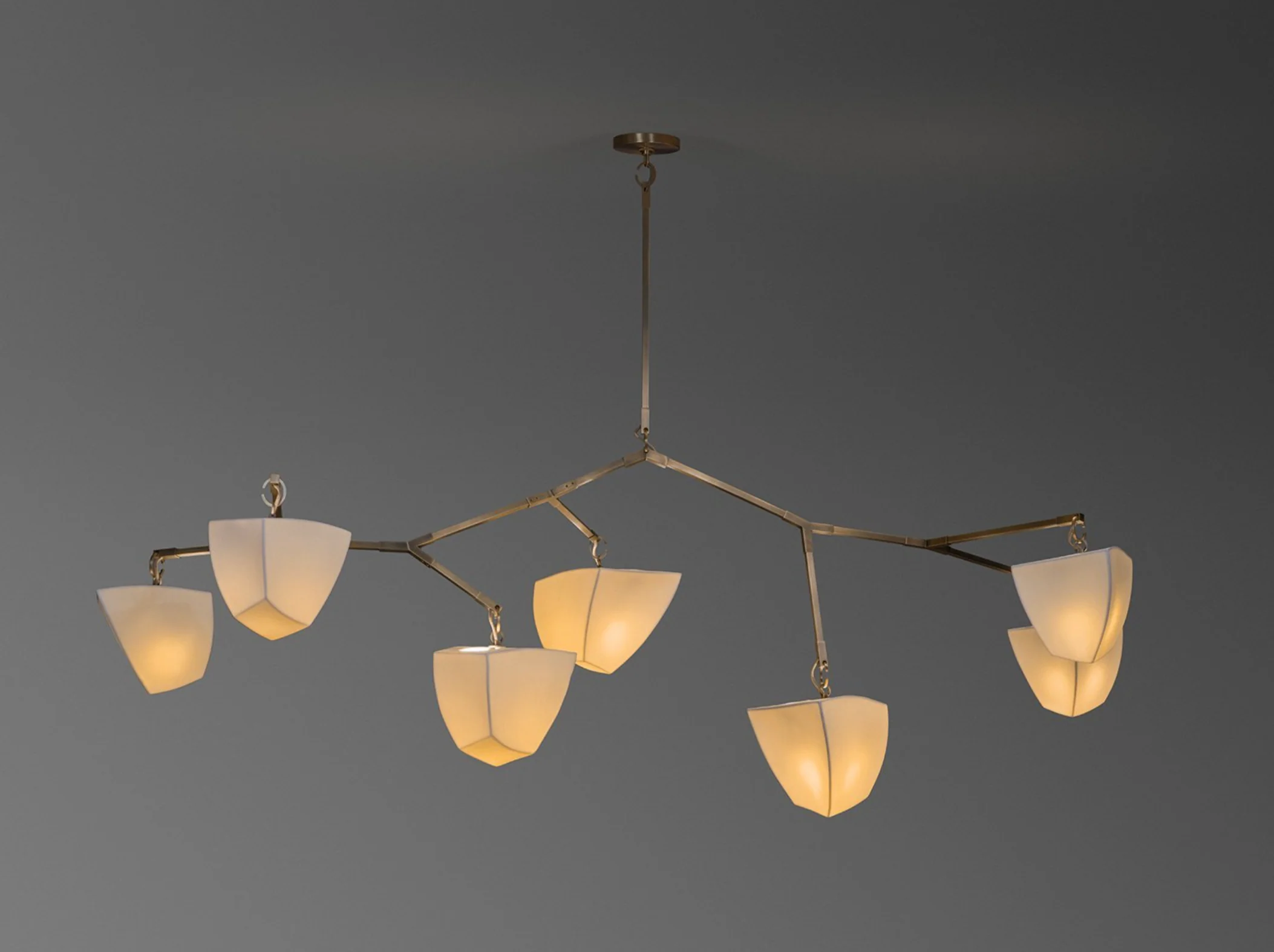 ANDREA CLAIRE STUDIO PORCELAIN CASSIOPEIA 7 V3 H28โ x L77โ x W29โ