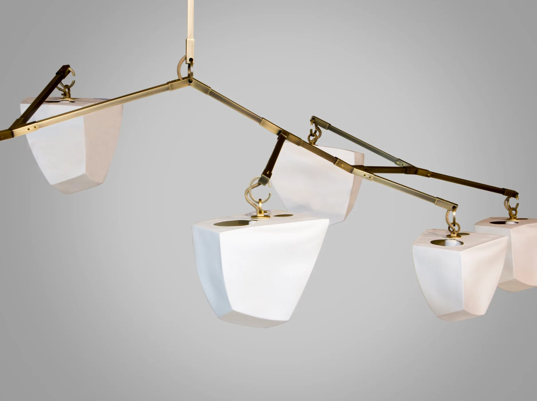 ANDREA CLAIRE STUDIO PORCELAIN CASSIOPEIA 7 V3 H28โ x L77โ x W29โ - Image 4