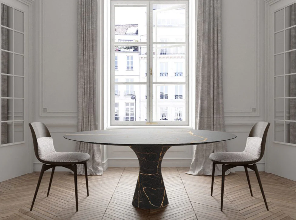 ALINEA ANGELO M MARBLE DINING TABLE - Image 9