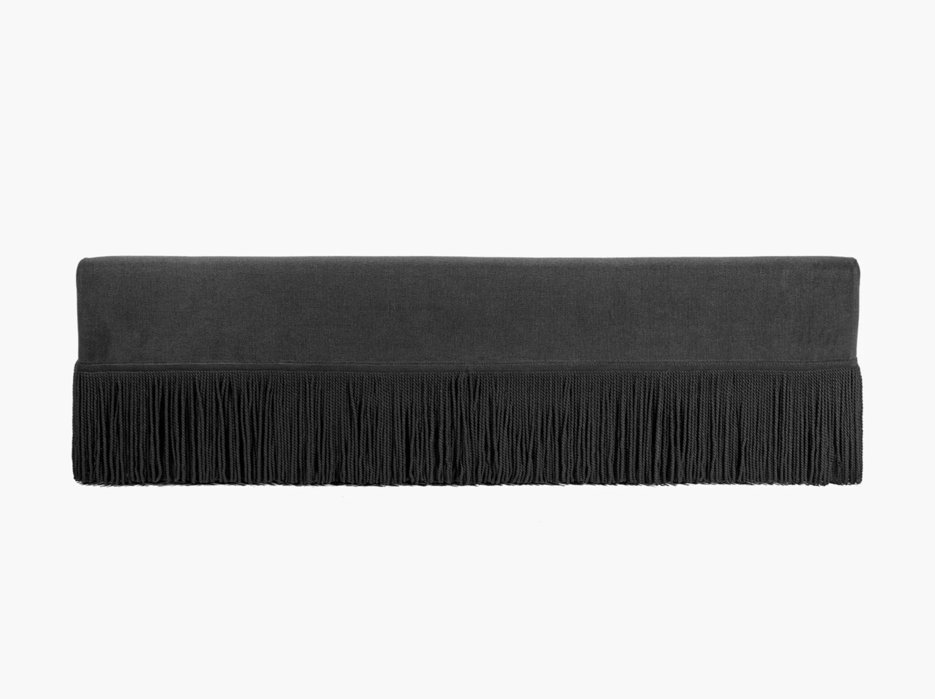 ANN DEMEULEMEESTER FROU SOFA + 1 CUSHION / BLACK L81" x W36.5" x H23.5" - Image 5