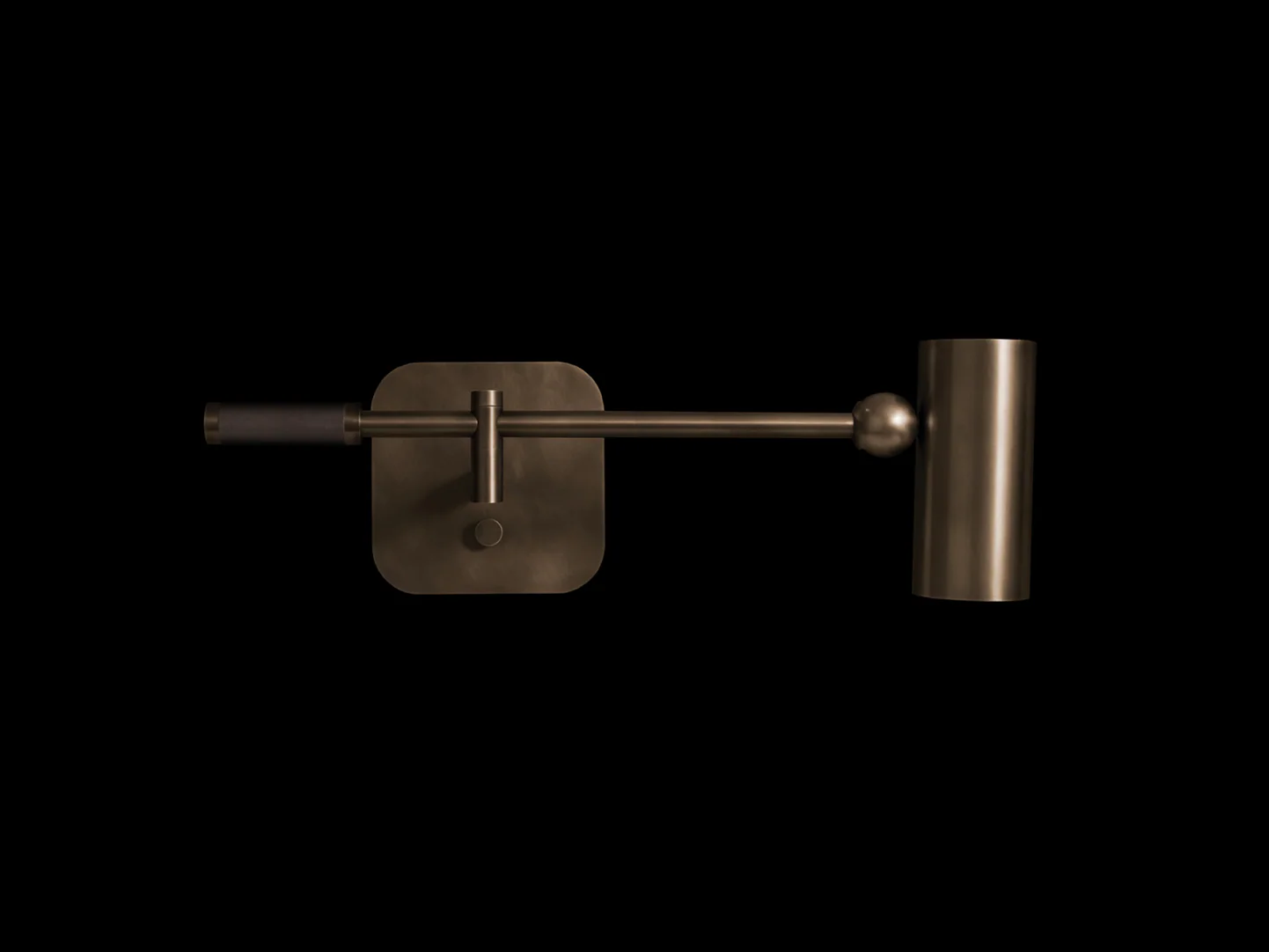 APPARATUS CYLINDER READING SCONCE H6.5" x W6.5” x D21" - Image 2