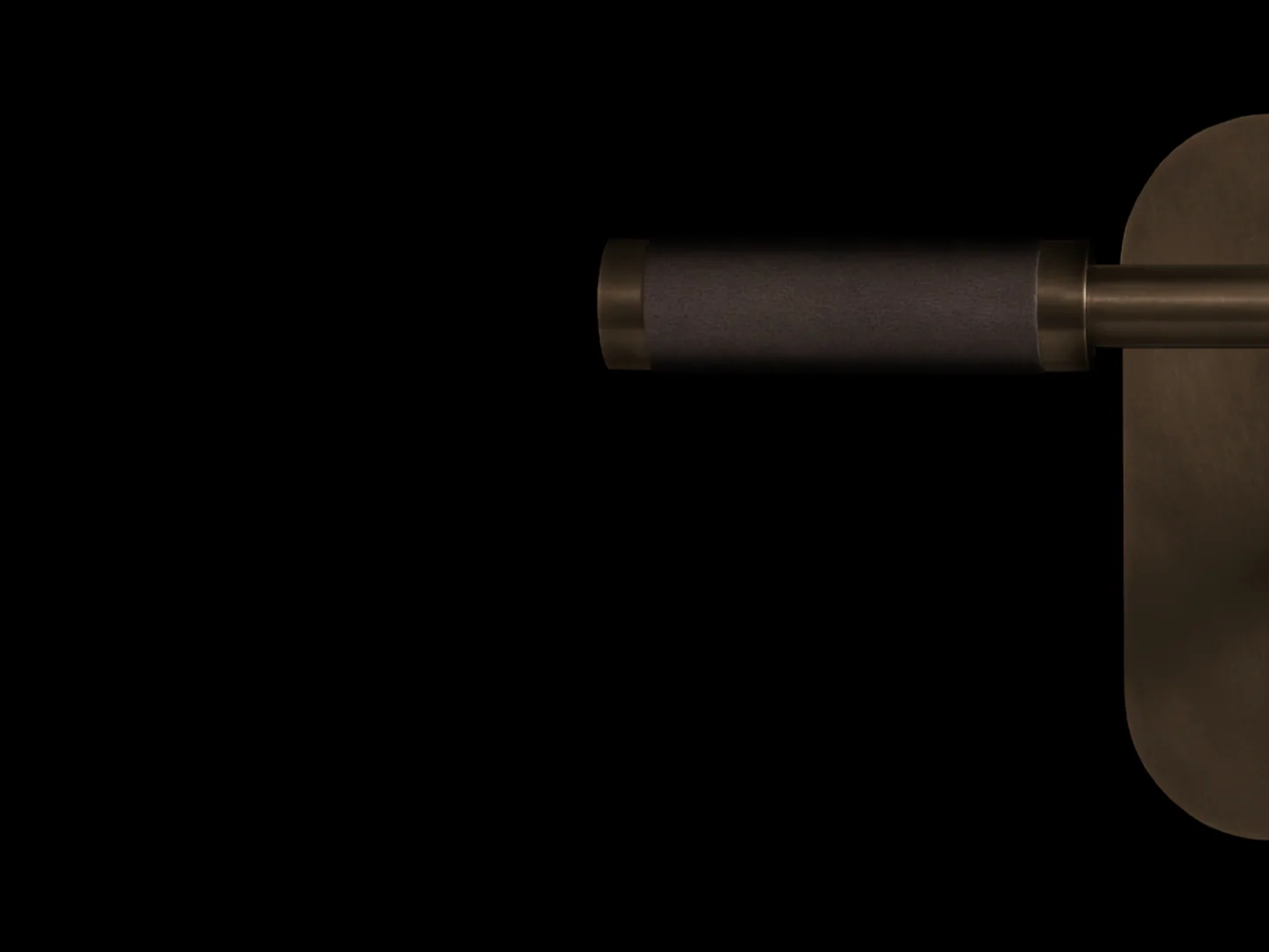 APPARATUS CYLINDER READING SCONCE H6.5" x W6.5” x D21" - Image 3