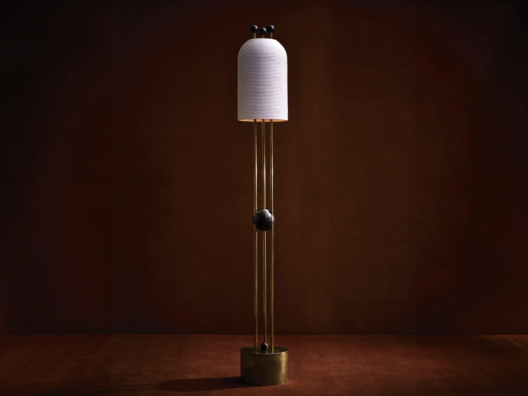 APPARATUS LANTERN FLOOR LAMP H66.75” x Ø9" - Image 2