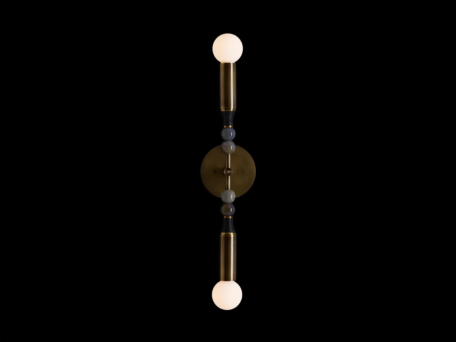 APPARATUS TALISMAN 2 SCONCE H27.75” x W5.5" x D4”