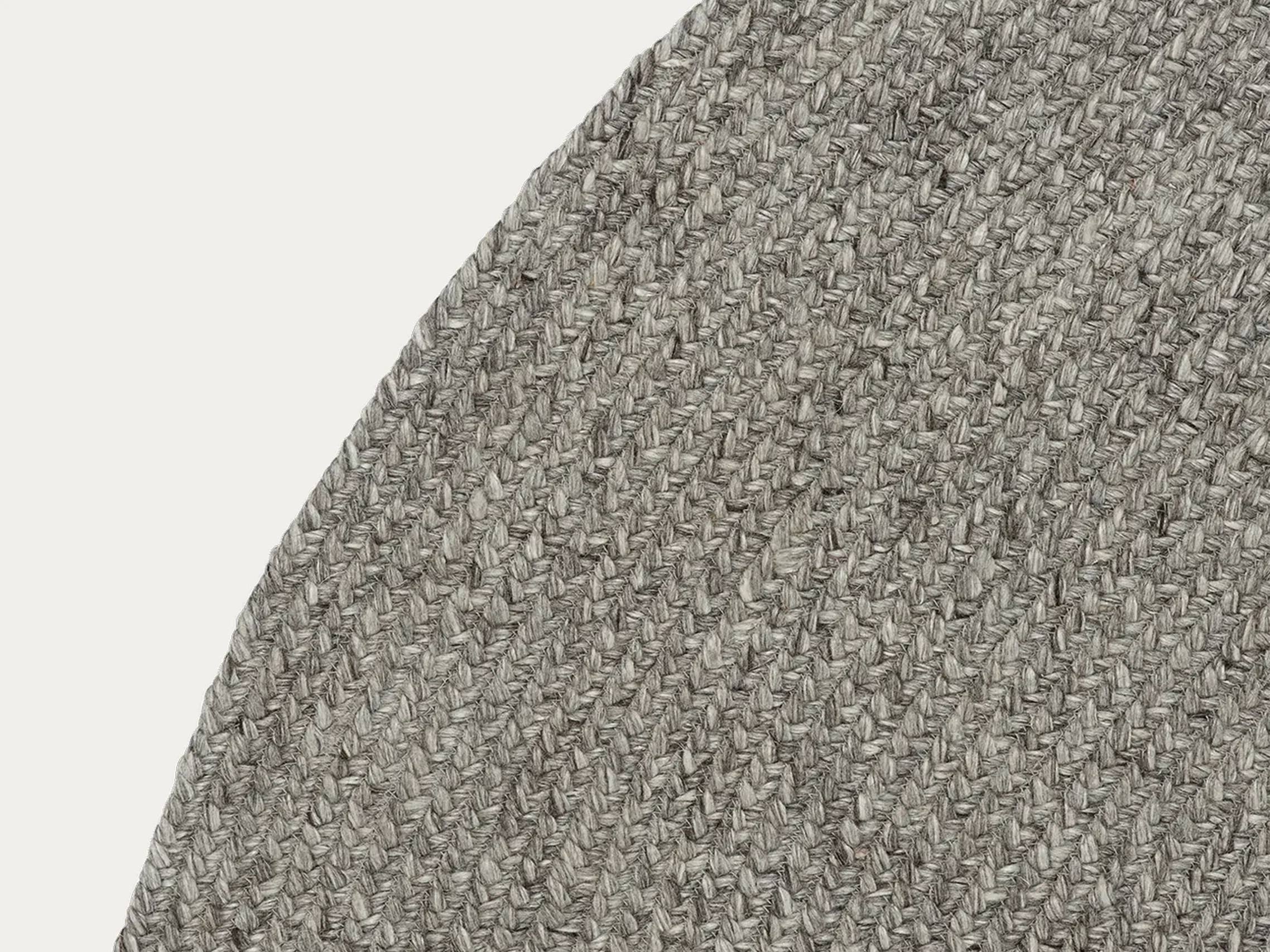 ARMADILLO BRAID RUG / PUMICE Ø4' - Image 2