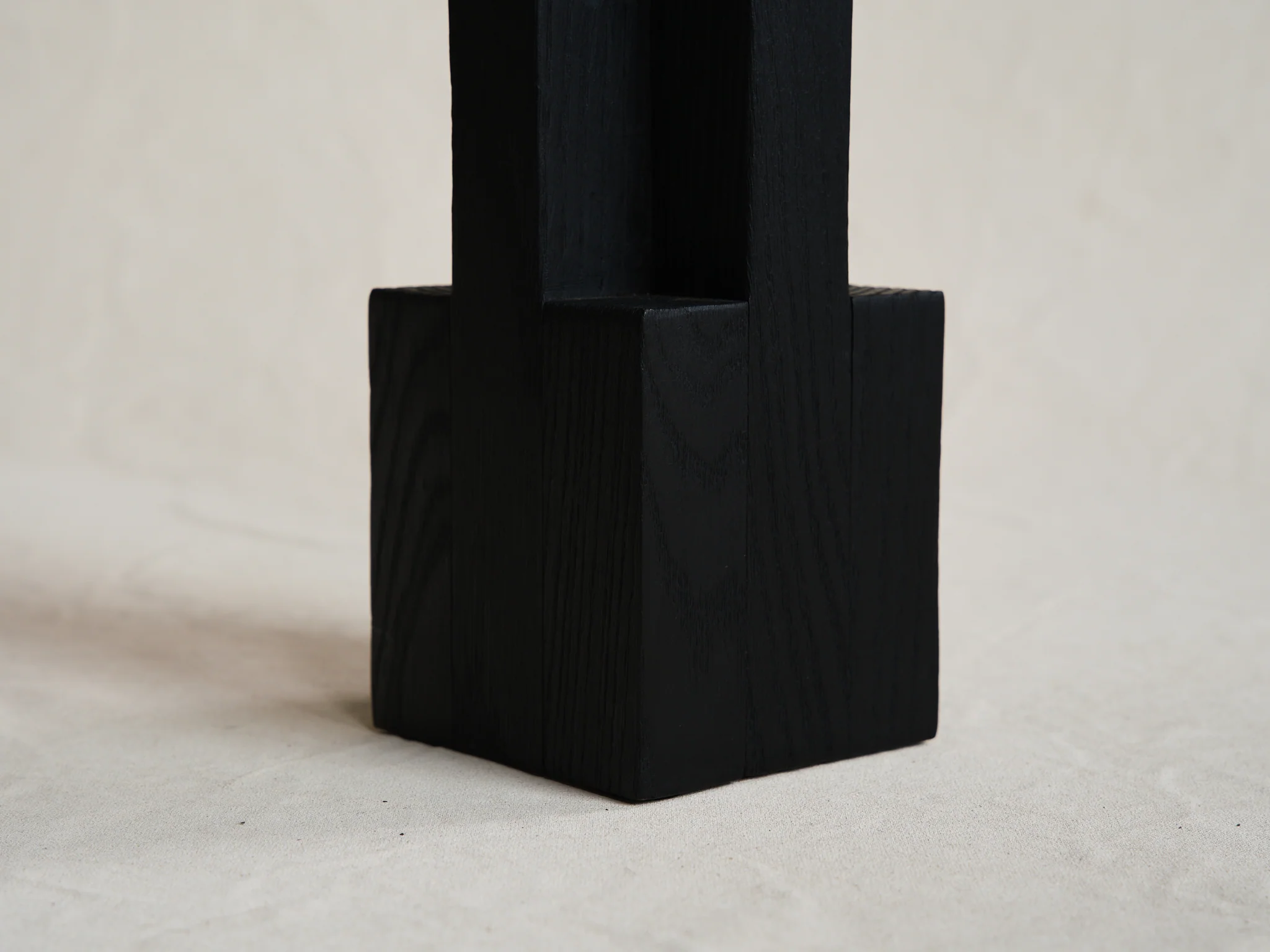 ARNO DECLERCQ GOBLET VASE / BLACK H15.8” x W5.2” x D5.2" - Image 4