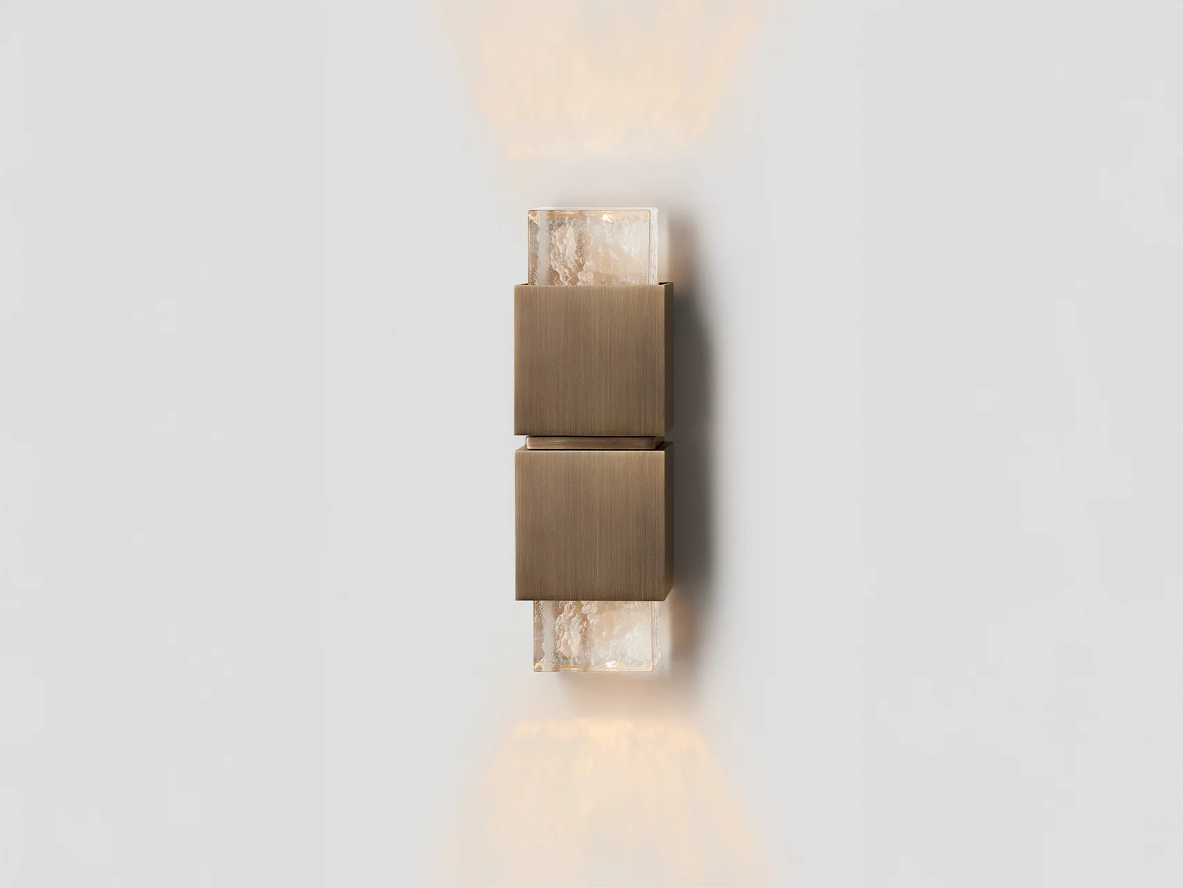 ARTICOLO STUDIOS CUBO UP DOWN WALL SCONCE W2.4" x D3.2" x H9.2" - Image 2