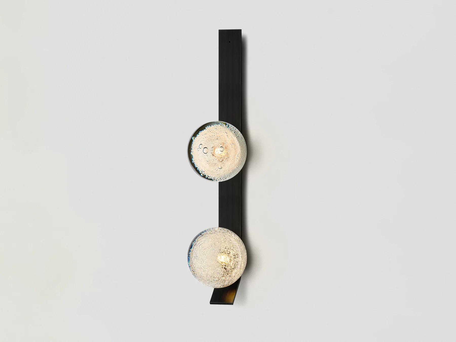 ARTICOLO STUDIOS FIZI DOUBLE BALL SCONCE / KICK H23.1” x W4.7" x D5.4" - Image 3