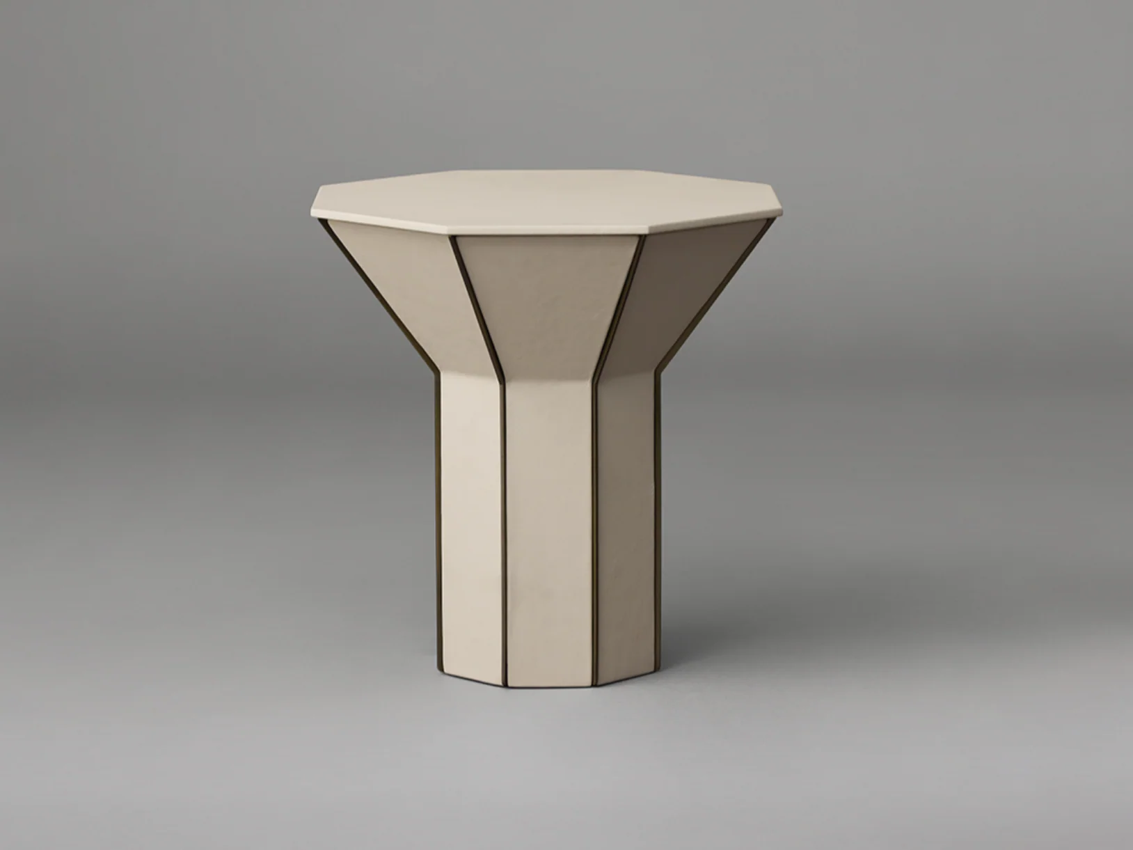 ARTICOLO FLARE TALL SIDE TABLE H17.7” x Ø18.5" - Image 4