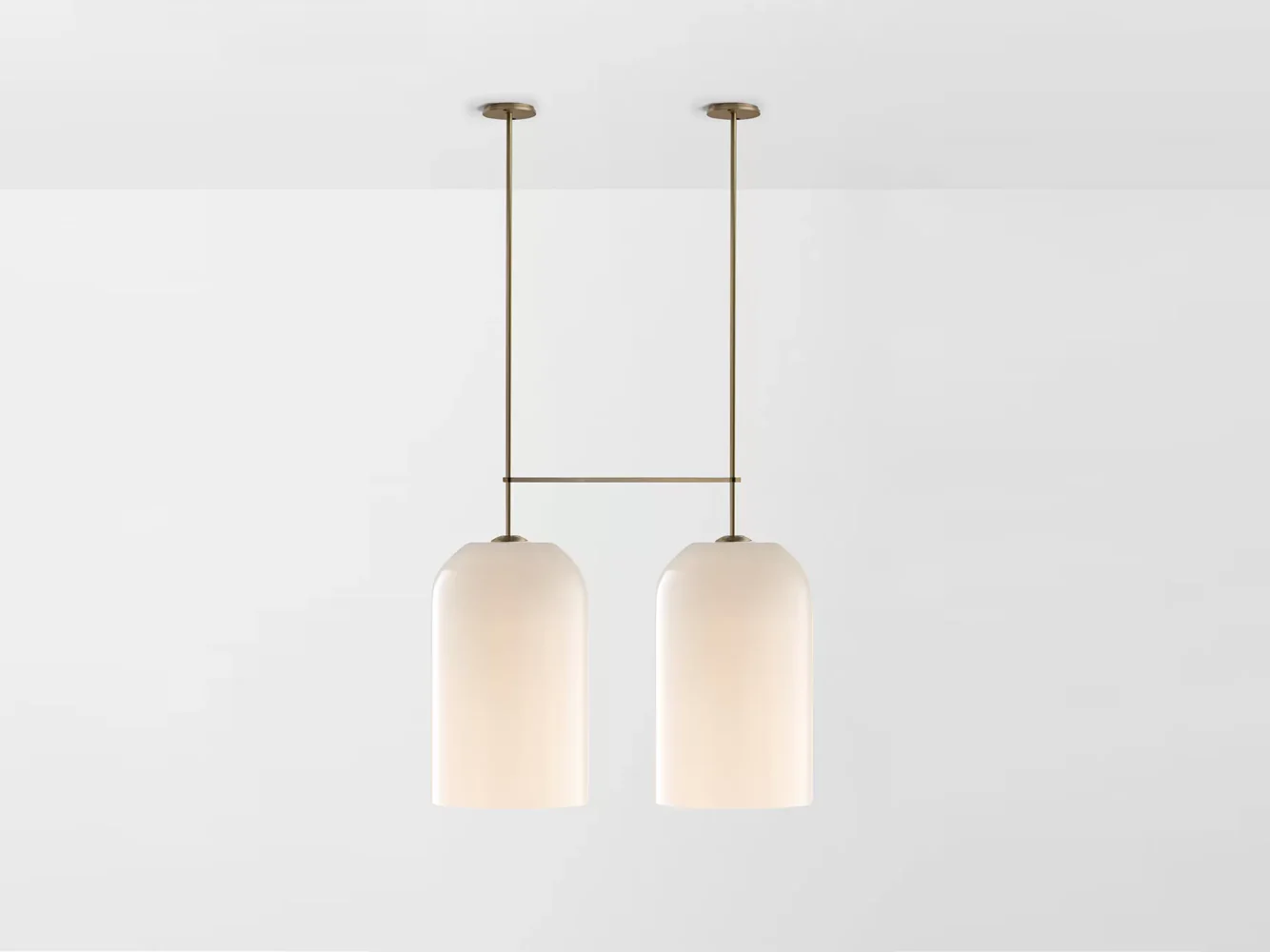 ARTICOLO LUMI EXTRA LARGE DOUBLE PENDANT H56.6" x Ø11.8" - Image 3