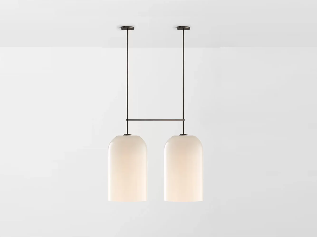 ARTICOLO LUMI EXTRA LARGE DOUBLE PENDANT H56.6" x Ø11.8" - Image 4
