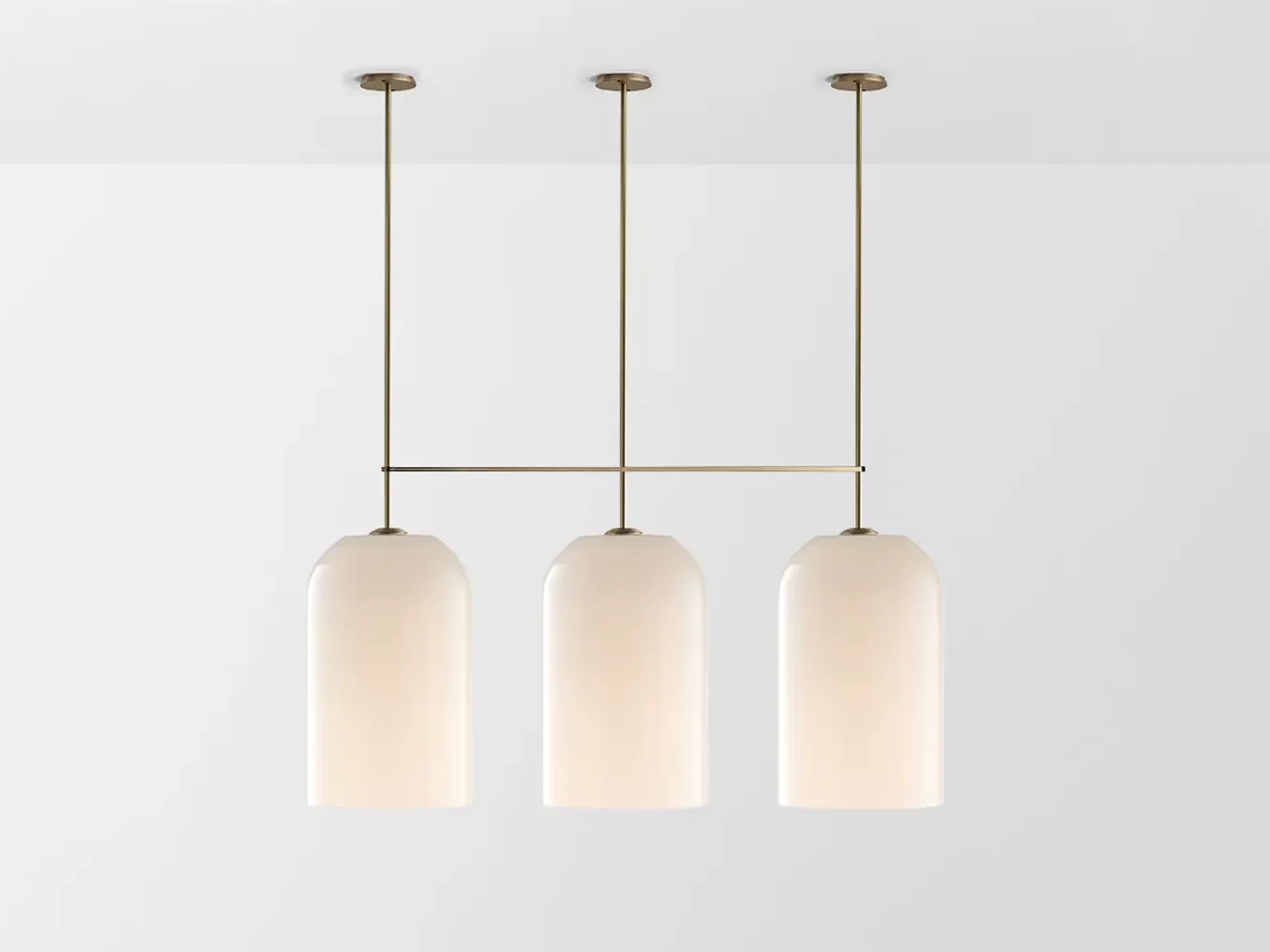 ARTICOLO LUMI EXTRA LARGE TRIPLE PENDANT H56.6" x Ø11.8" - Image 3
