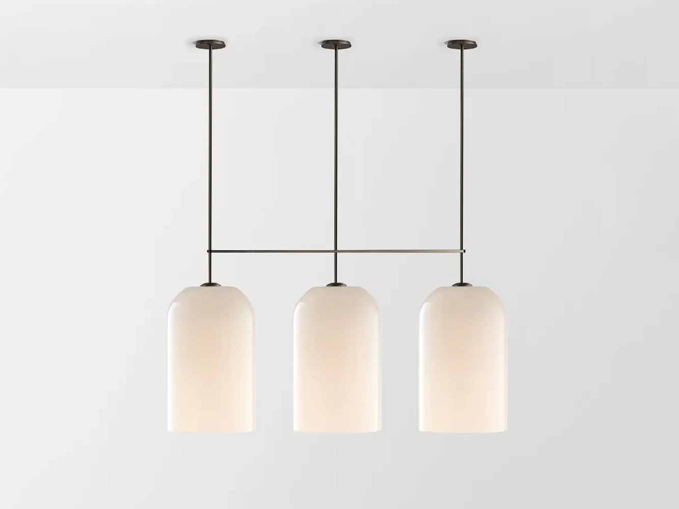 ARTICOLO LUMI EXTRA LARGE TRIPLE PENDANT H56.6" x Ø11.8" - Image 4