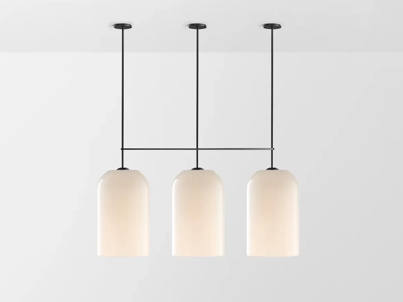 ARTICOLO LUMI EXTRA LARGE TRIPLE PENDANT H56.6" x Ø11.8" - Image 5