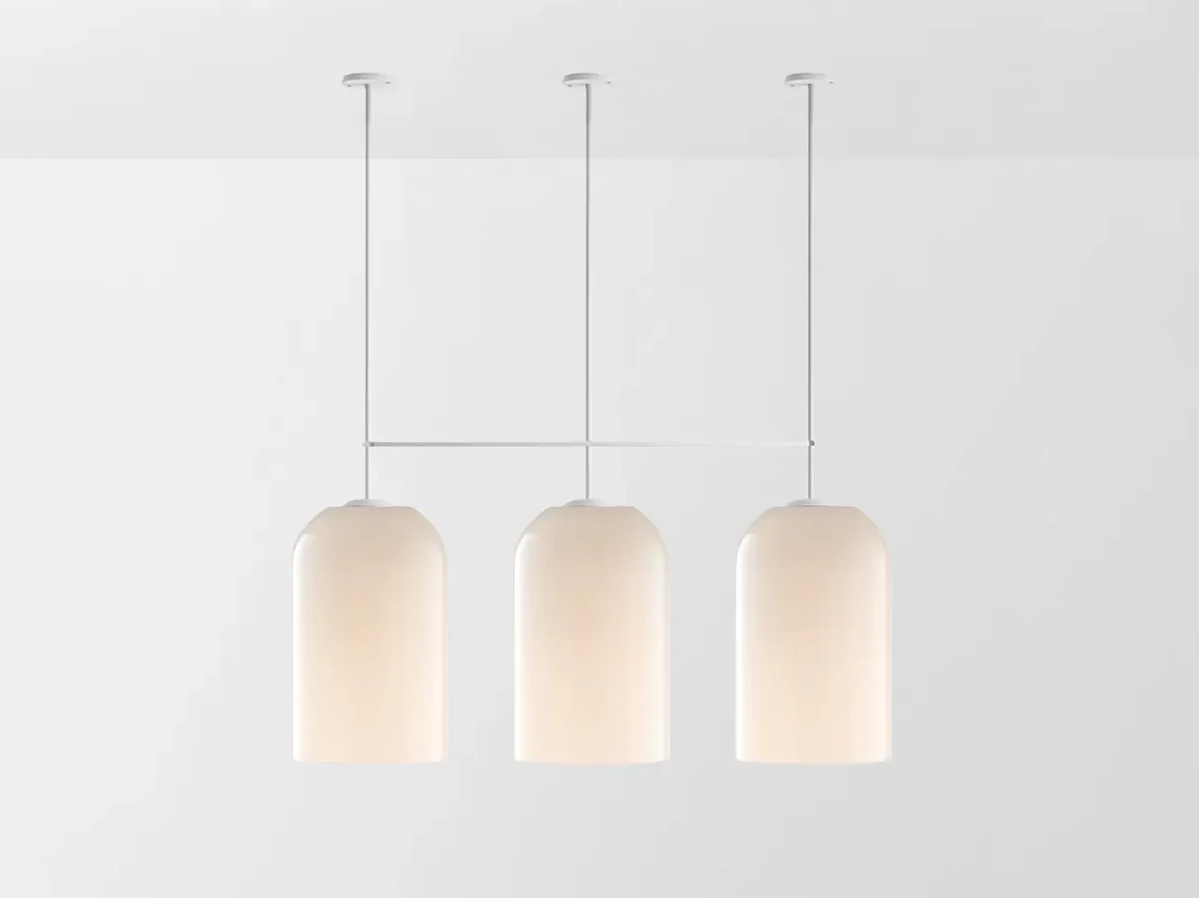 ARTICOLO LUMI EXTRA LARGE TRIPLE PENDANT H56.6" x Ø11.8" - Image 7