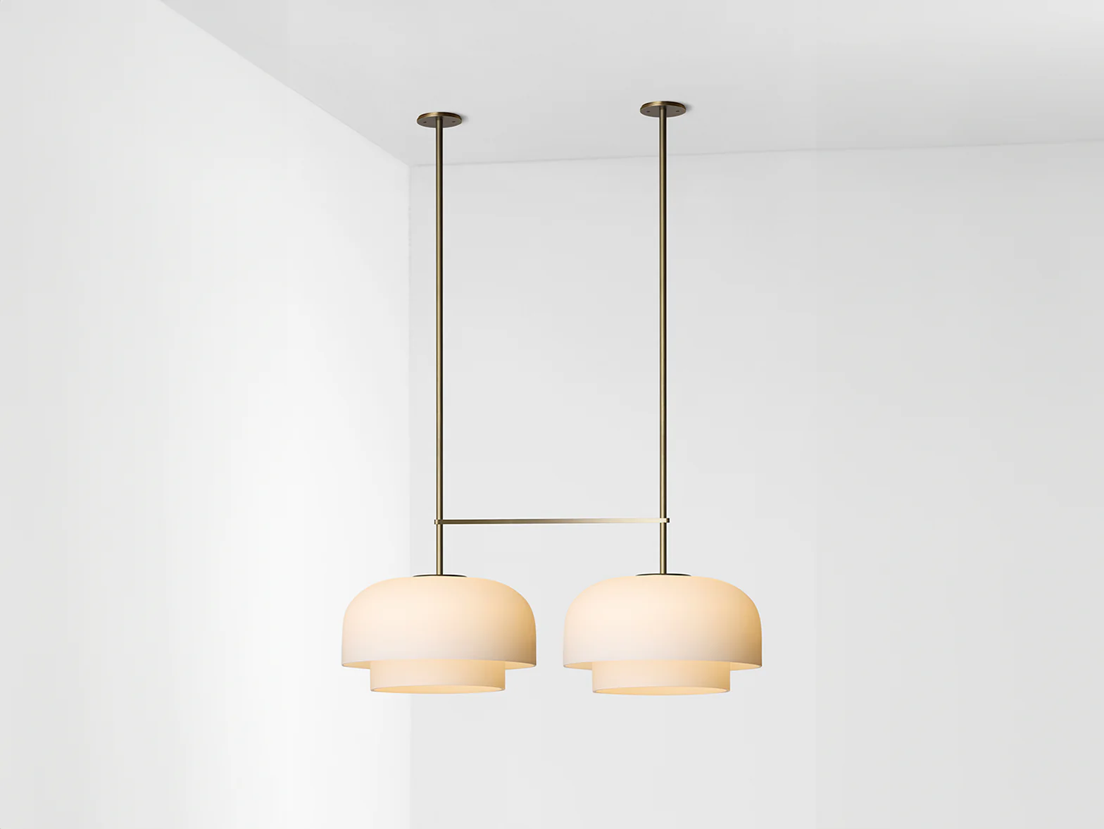 ARTICOLO ROLO DOUBLE DOWN DOUBLE PENDANT / X-LARGE H10.5" x D13.8" x W51.1" - Image 2