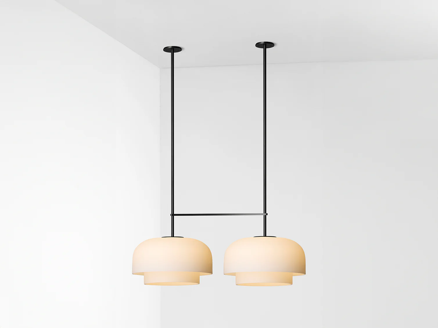 ARTICOLO ROLO DOUBLE DOWN DOUBLE PENDANT / X-LARGE H10.5" x D13.8" x W51.1" - Image 3