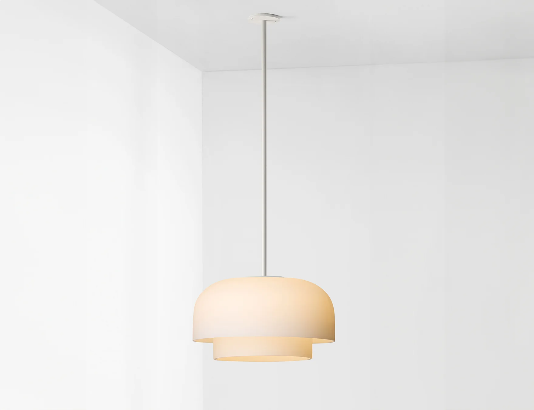 ARTICOLO ROLO DOUBLE DOWN PENDANT / X-LARGE H10.5" x Ø13.8" - Image 2
