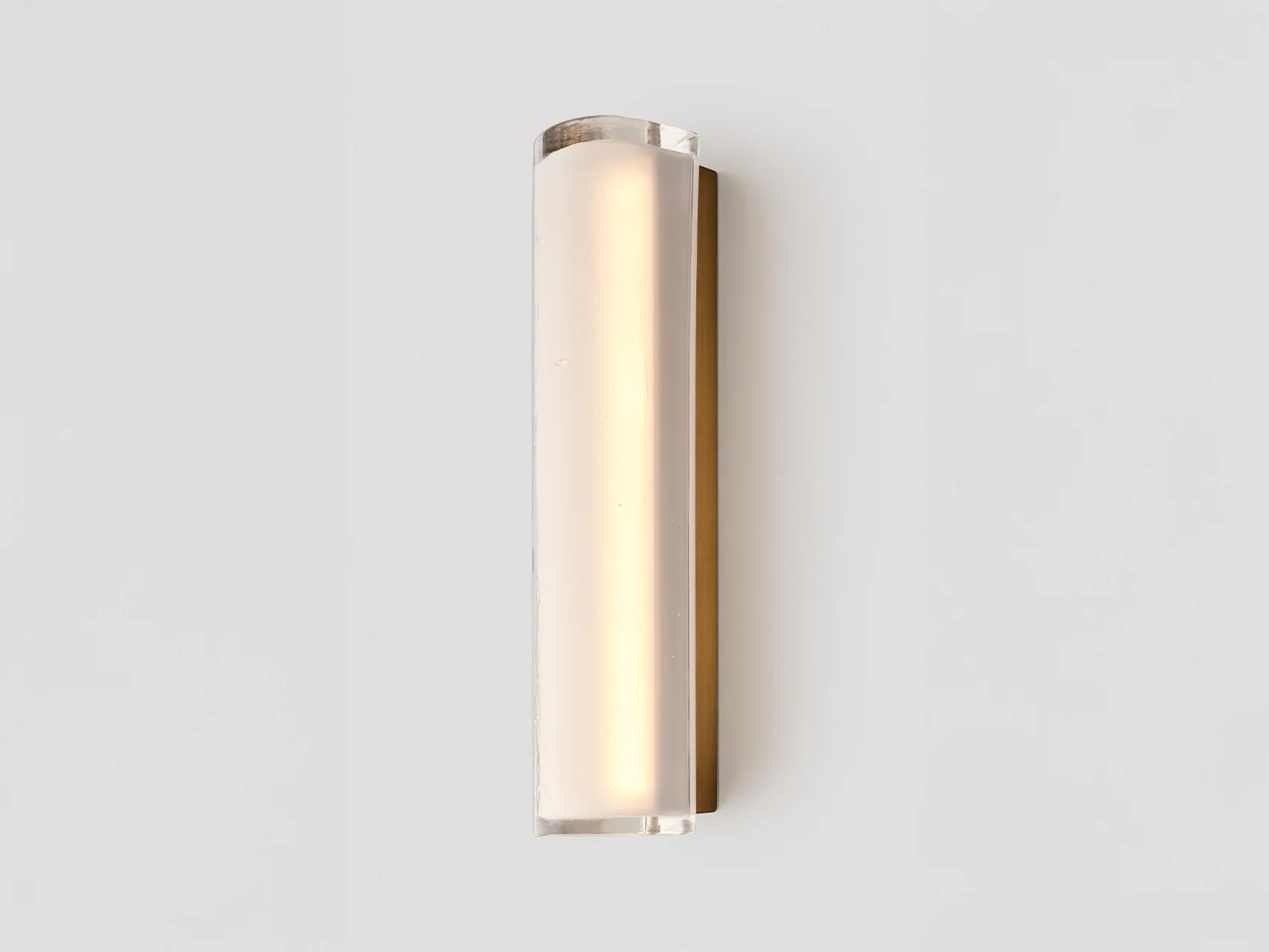 ARTICOLO STUDIOS 12:40 WALL SCONCE / CAST GLASS H20" x W4" x D5.5