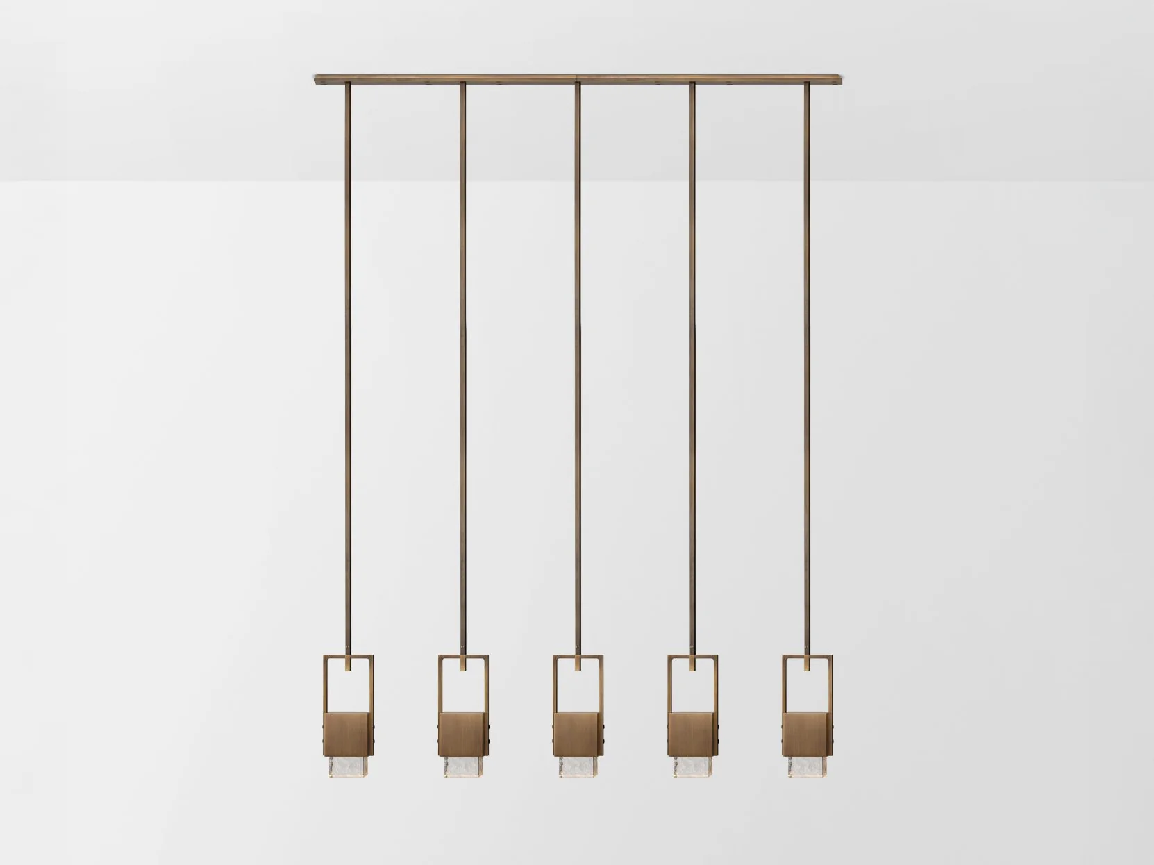ARTICOLO STUDIOS CUBO SWING PENDANT / FIVE W34.9" x D3" x H8.4"