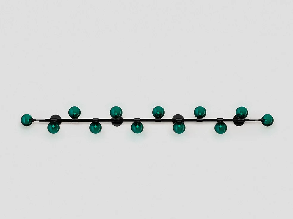 ARTICOLO TRILOGY HORIZONTAL 12 BALL WALL SCONCE W98.4" x H11" - Image 12