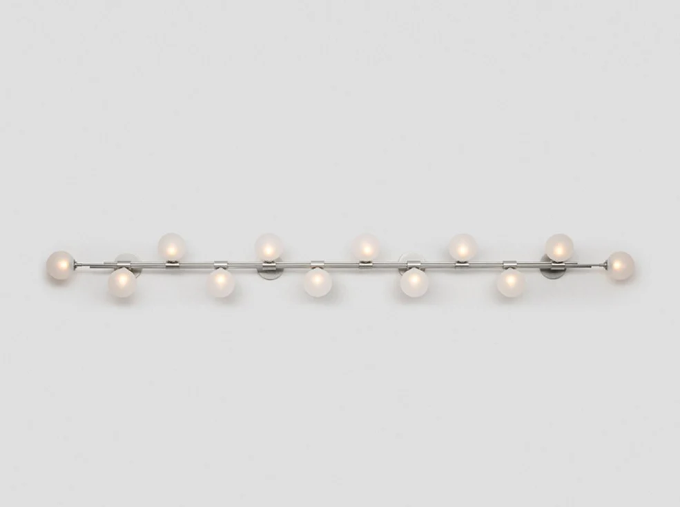 ARTICOLO TRILOGY HORIZONTAL 12 BALL WALL SCONCE W98.4" x H11" - Image 5