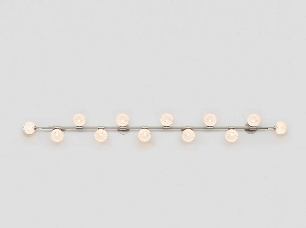 ARTICOLO TRILOGY HORIZONTAL 12 BALL WALL SCONCE W98.4" x H11" - Image 7