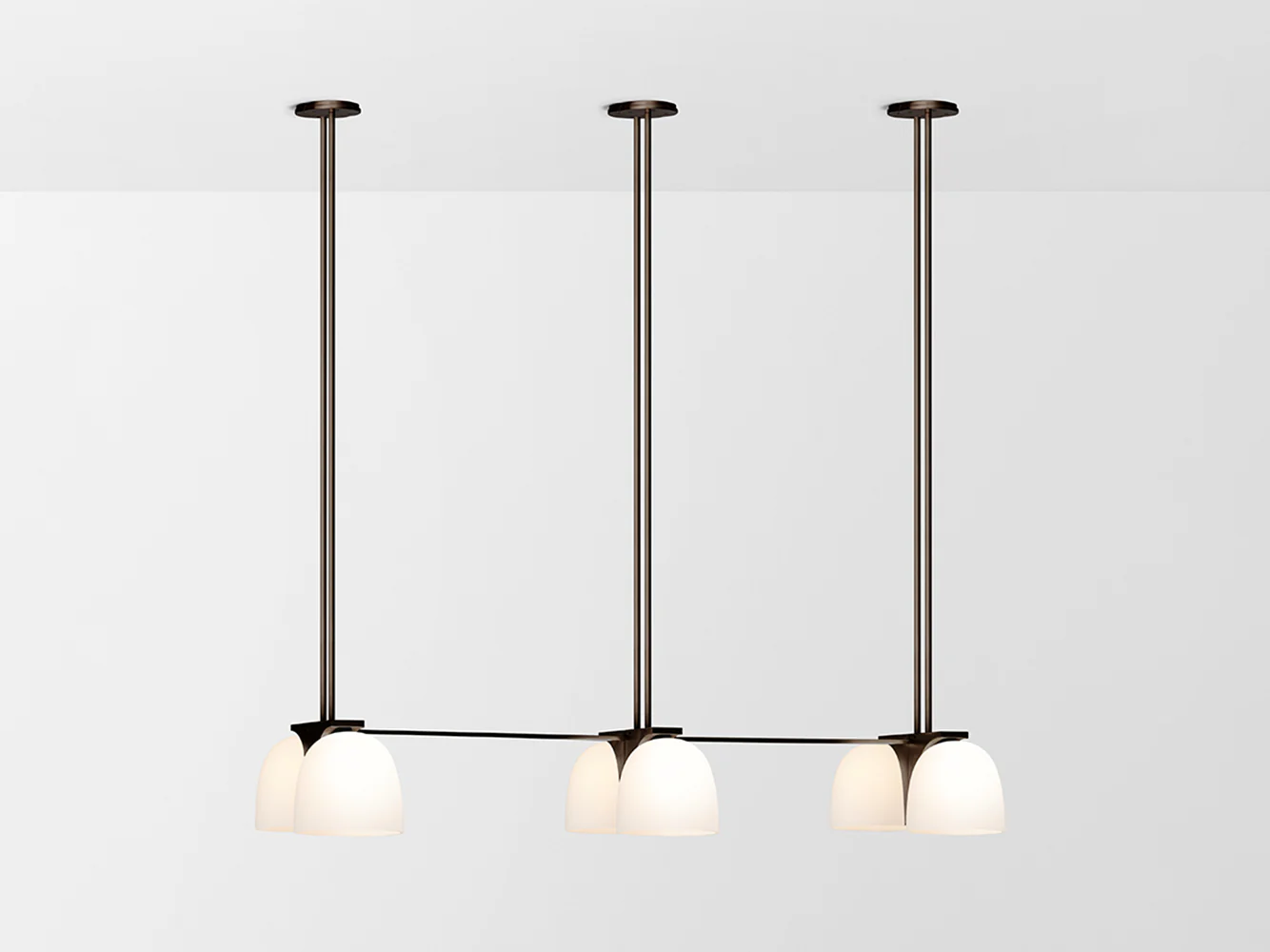 ARTICOLO TUBI TRIPLE PENDANT H34.25" x W45.28" x D13.4"