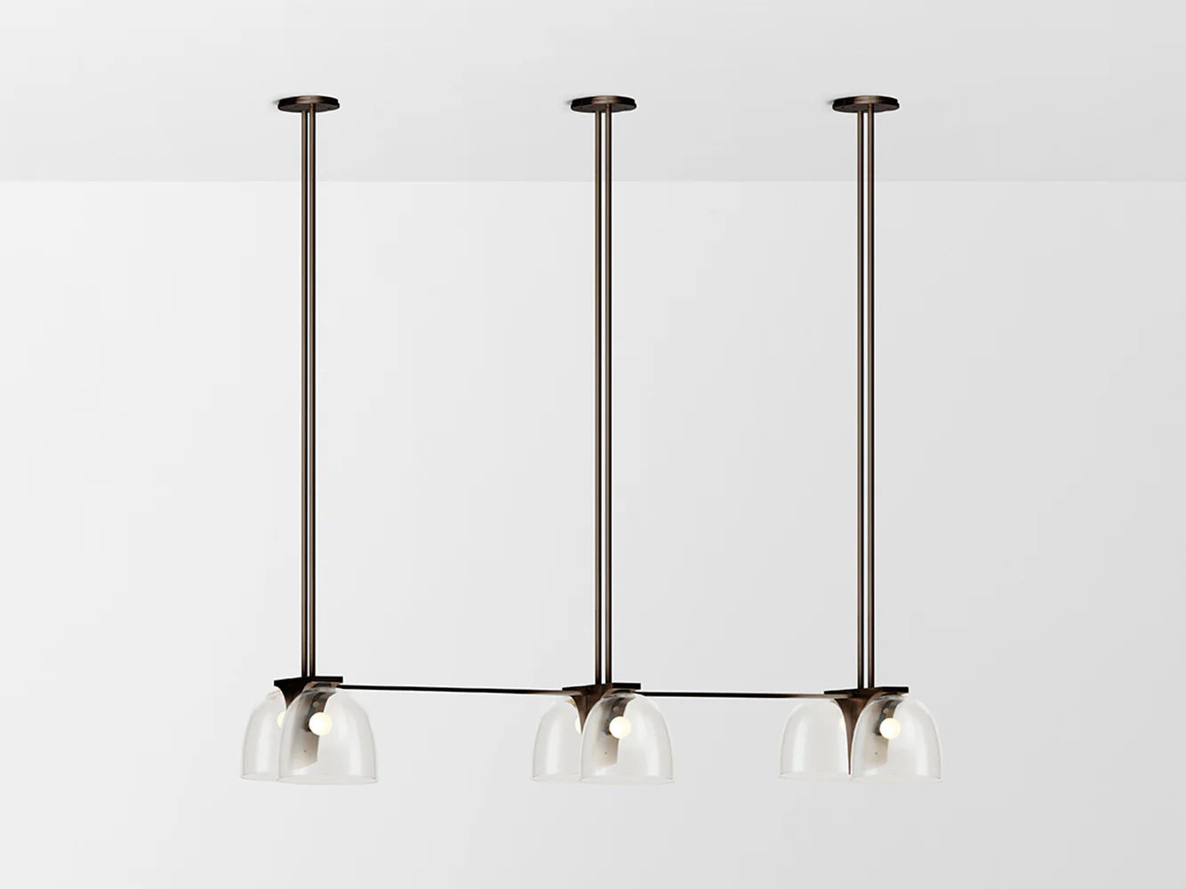 ARTICOLO TUBI TRIPLE PENDANT H34.25" x W45.28" x D13.4" - Image 11