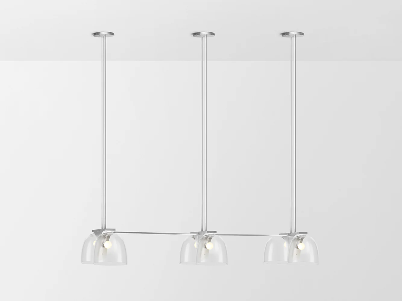ARTICOLO TUBI TRIPLE PENDANT H34.25" x W45.28" x D13.4" - Image 4
