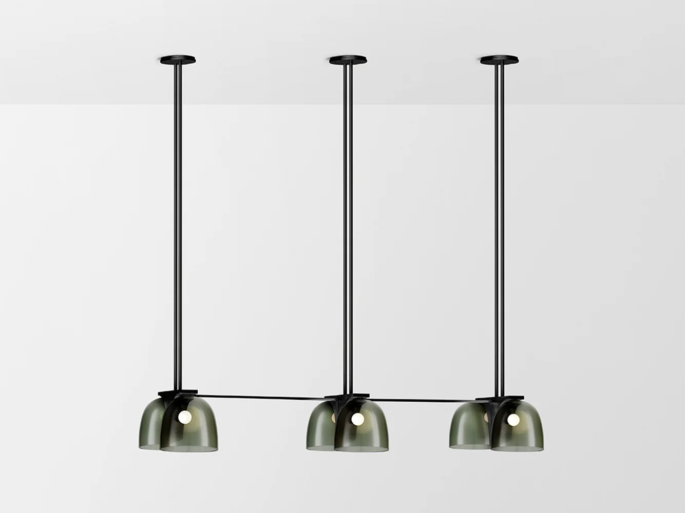 ARTICOLO TUBI TRIPLE PENDANT H34.25" x W45.28" x D13.4" - Image 7