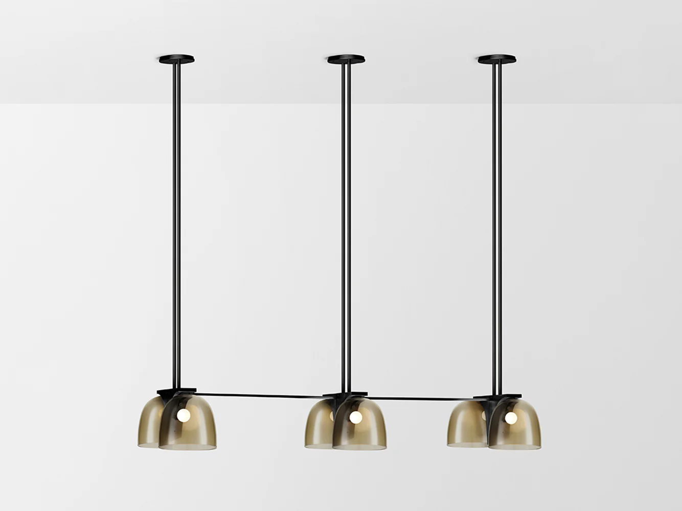 ARTICOLO TUBI TRIPLE PENDANT H34.25" x W45.28" x D13.4" - Image 9