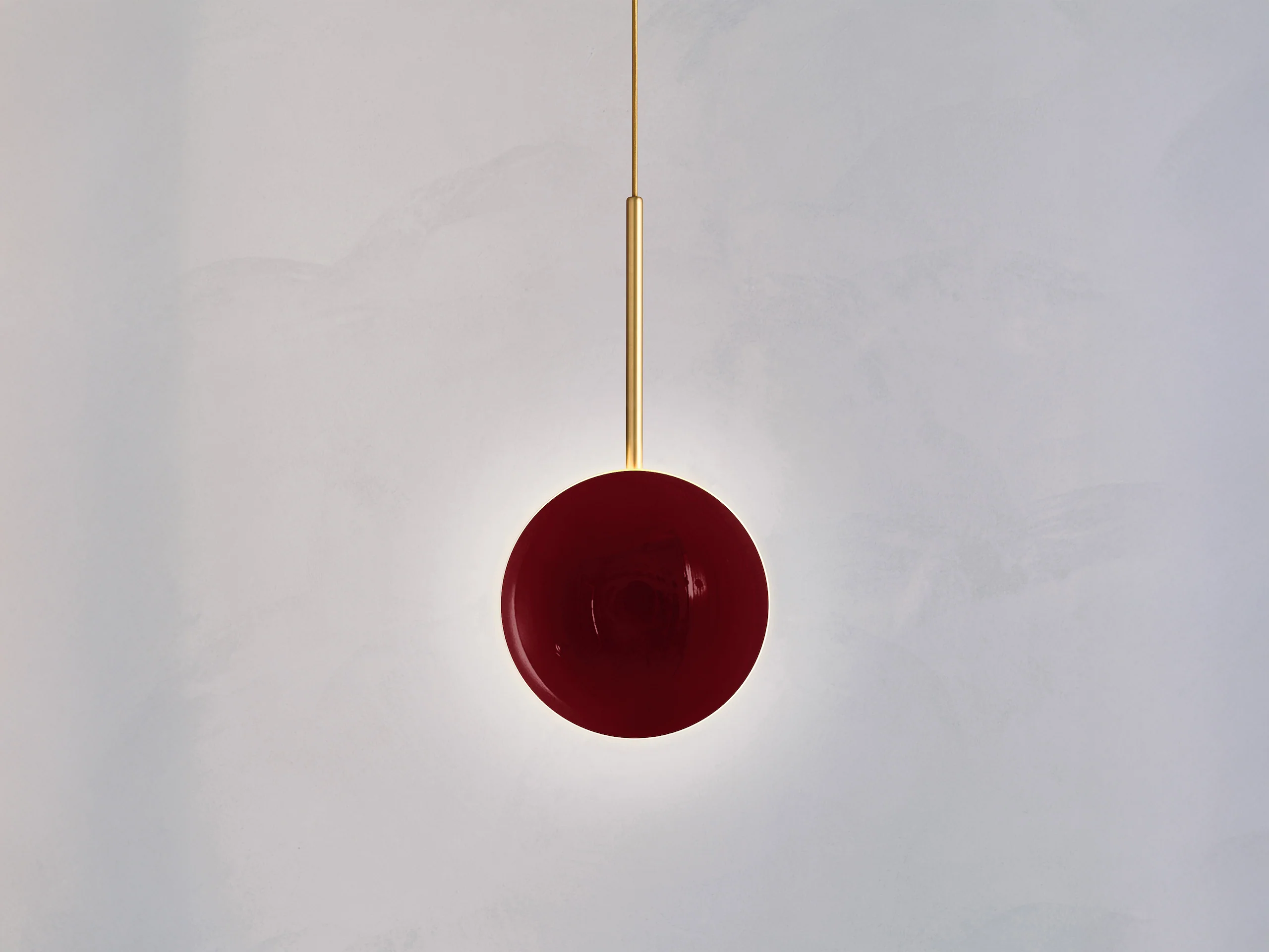 ATELIER001 COMET PENDANT / MAROON