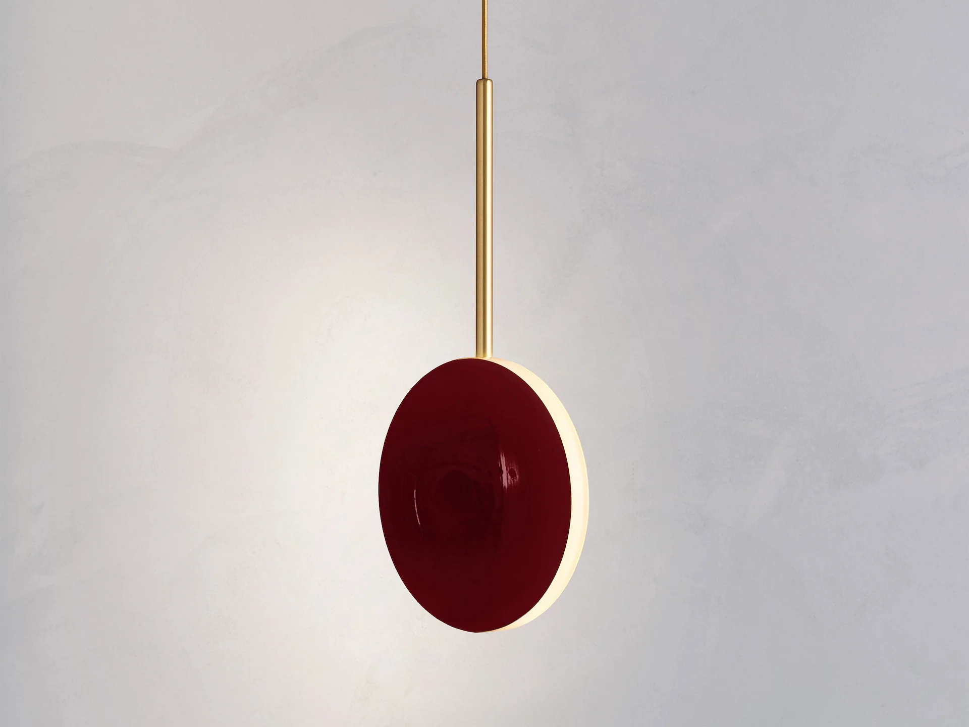 ATELIER001 COMET PENDANT / MAROON - Image 2