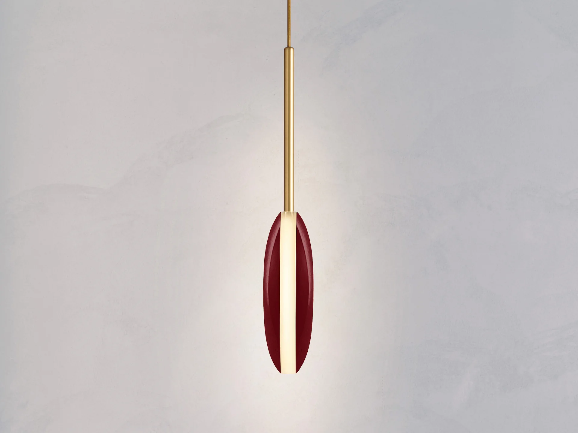 ATELIER001 COMET PENDANT / MAROON - Image 3
