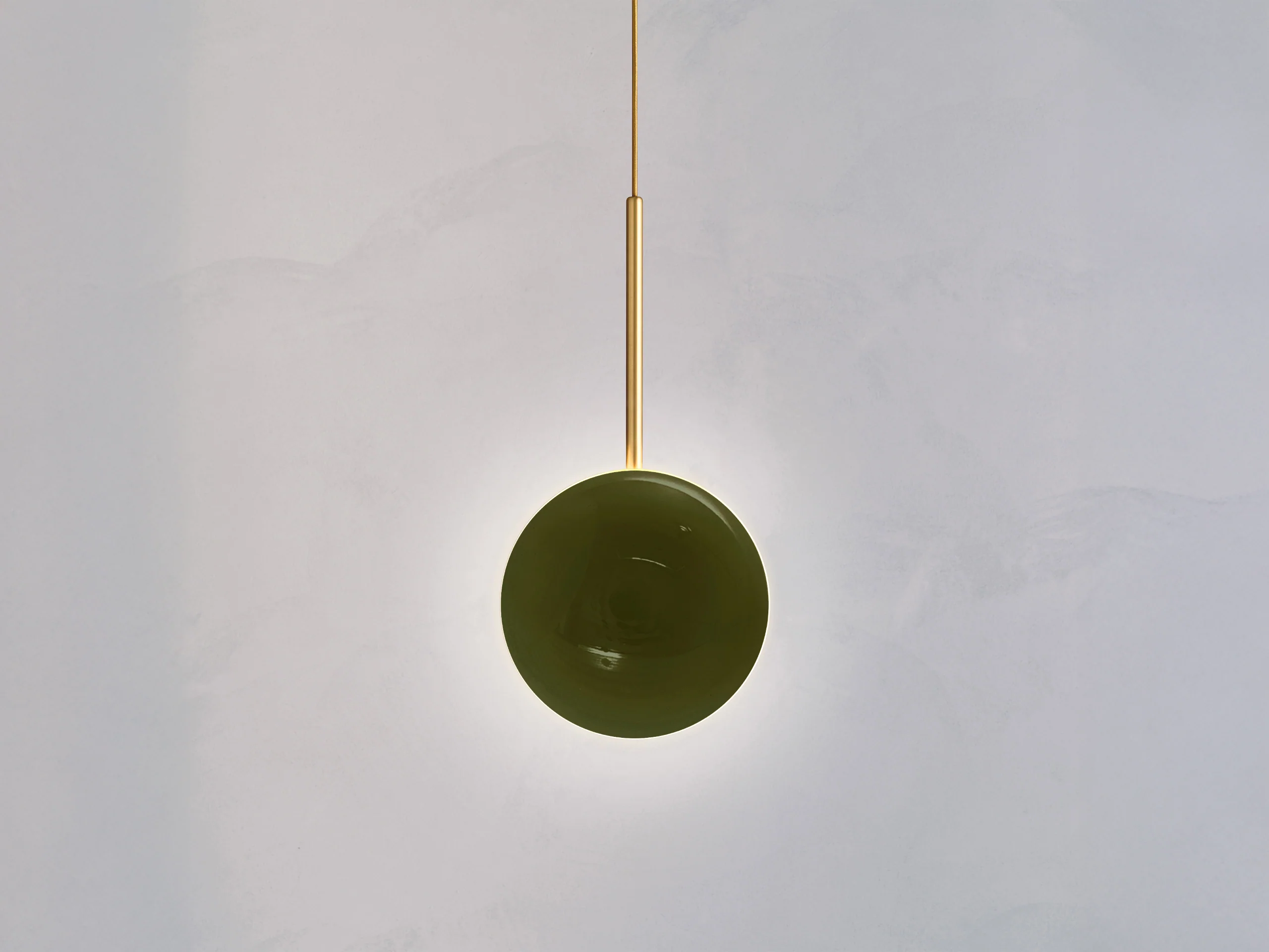 ATELIER001 COMET PENDANT / OLIVE