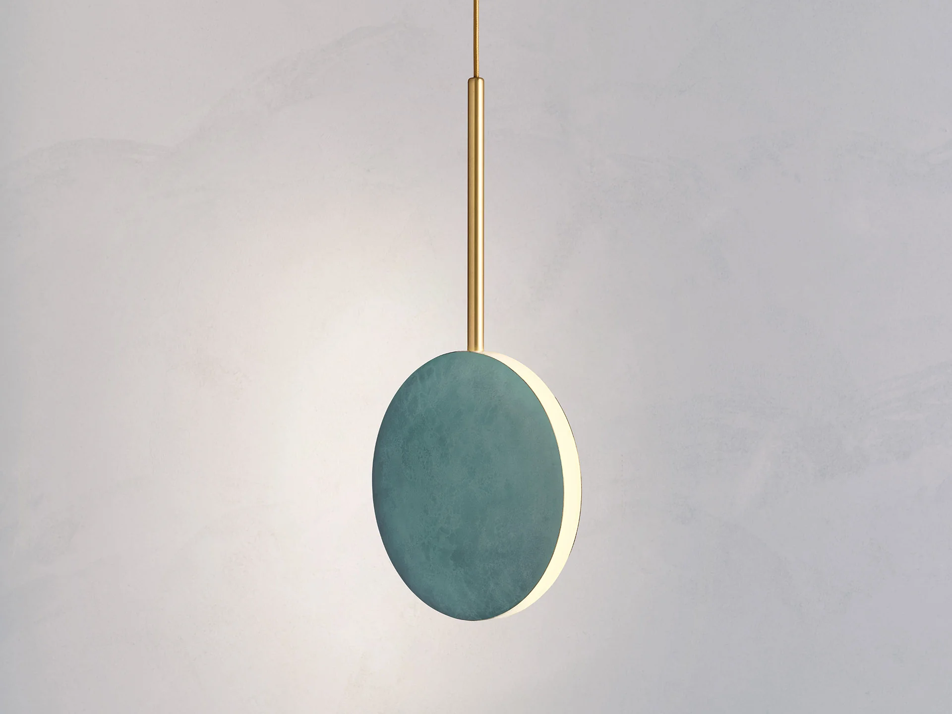 ATELIER001 COMET PENDANT / VERDIGRIS - Image 2