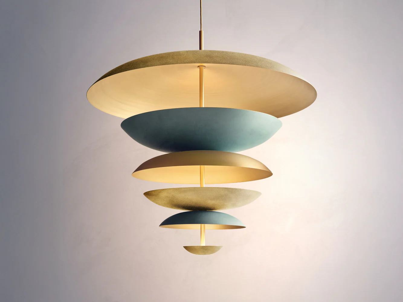 ATELIER001 COSMIC CAROUSEL CHANDELIER / VERDIGRIS