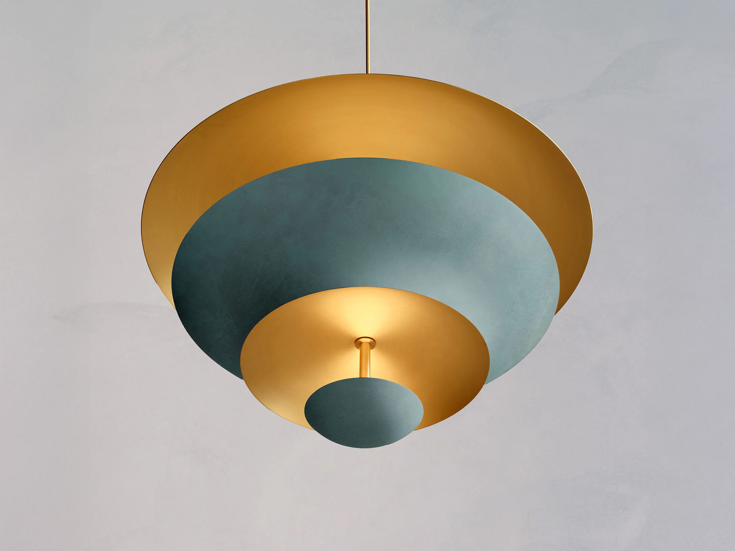 ATELIER001 COSMIC CHANDELIER / VERDIGRIS - Image 2