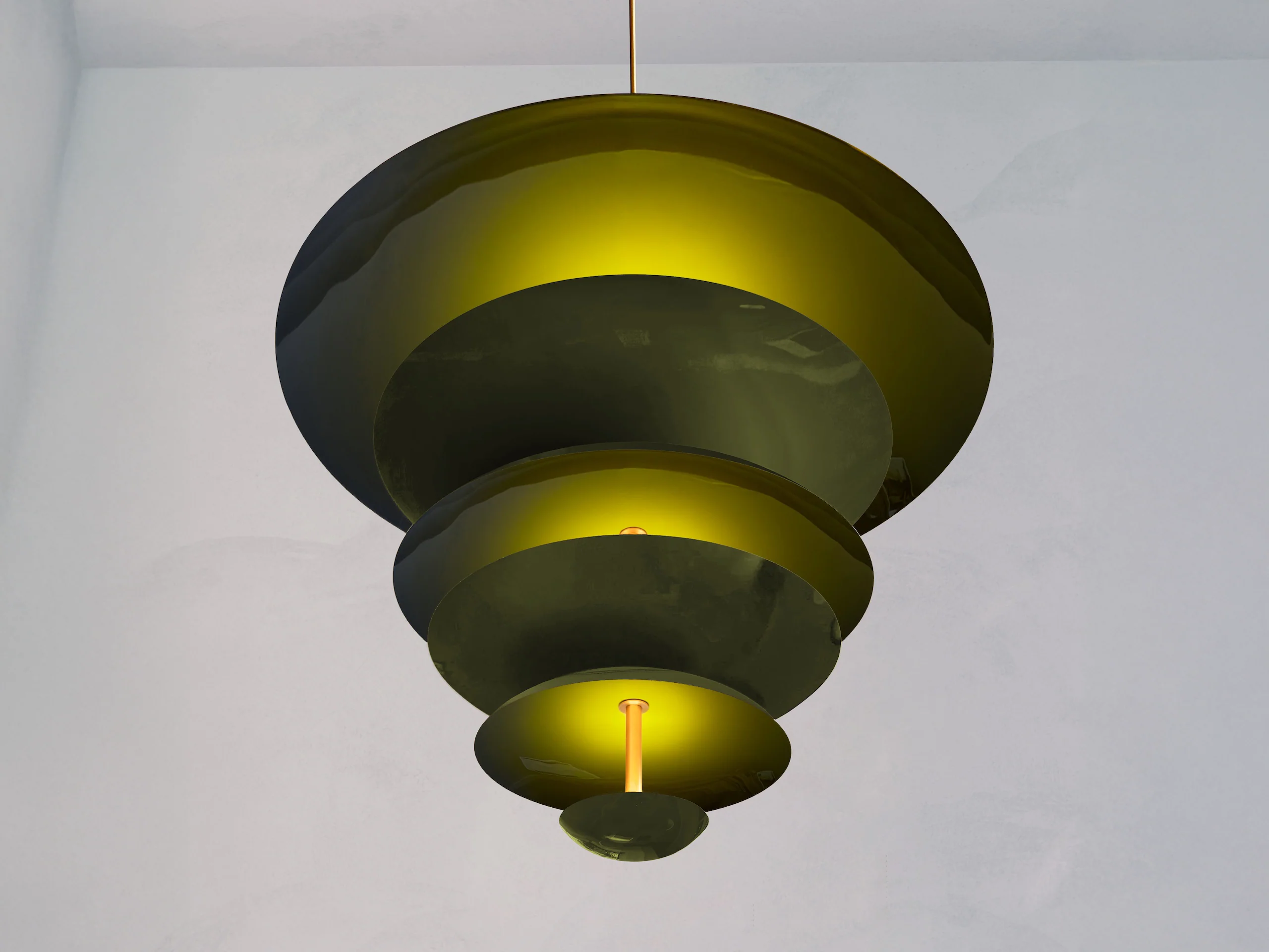 ATELIER001 COSMIC CHANDELIER XL / OLIVE - Image 2
