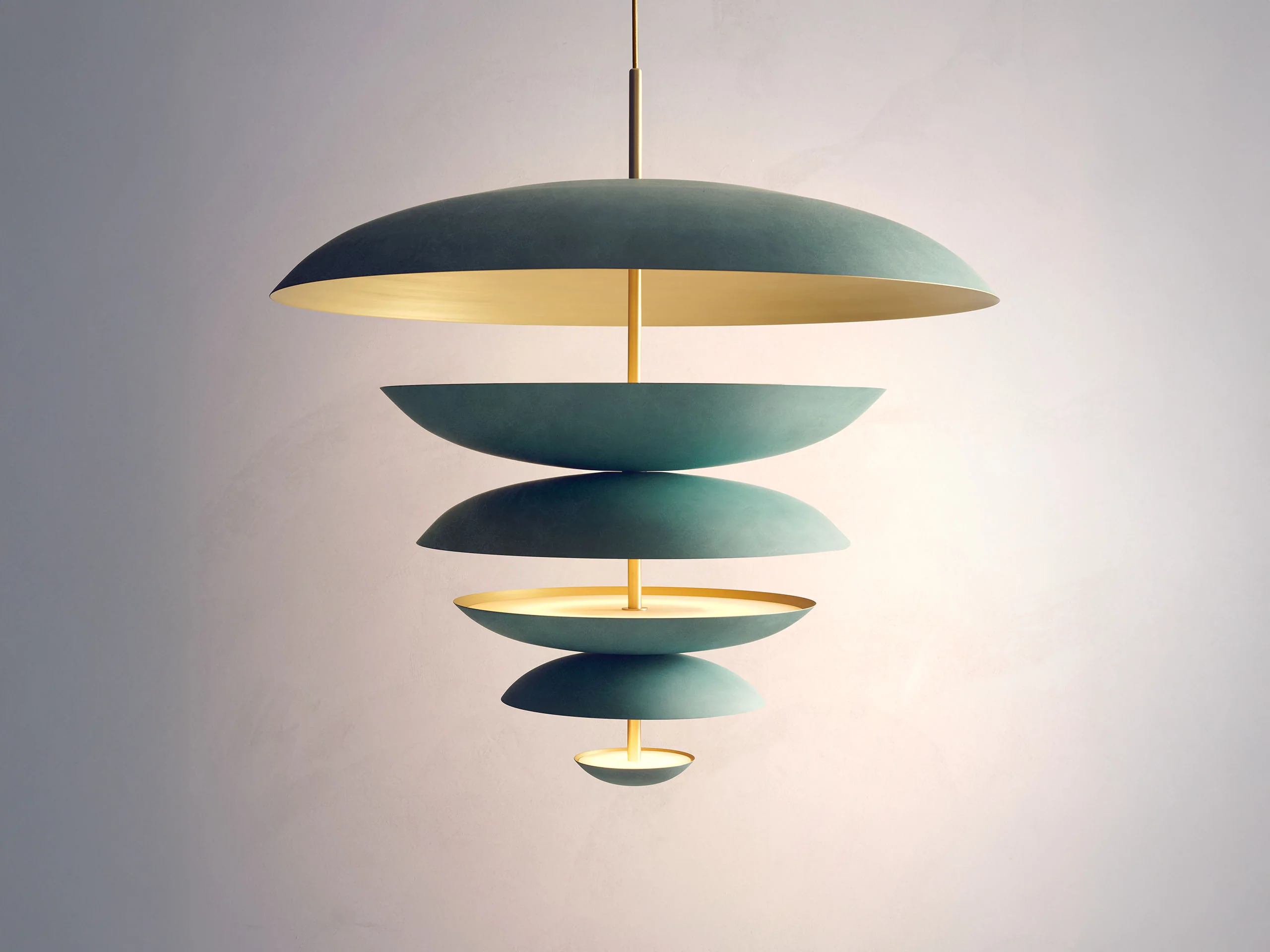 ATELIER001 COSMIC CHANDELIER XL / VERDIGRIS - Image 2