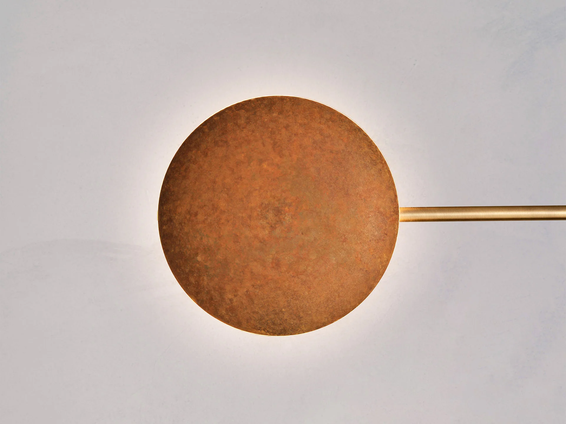 ATELIER001 COSMIC ORBIT SOLO PENDANT / RUST - Image 3