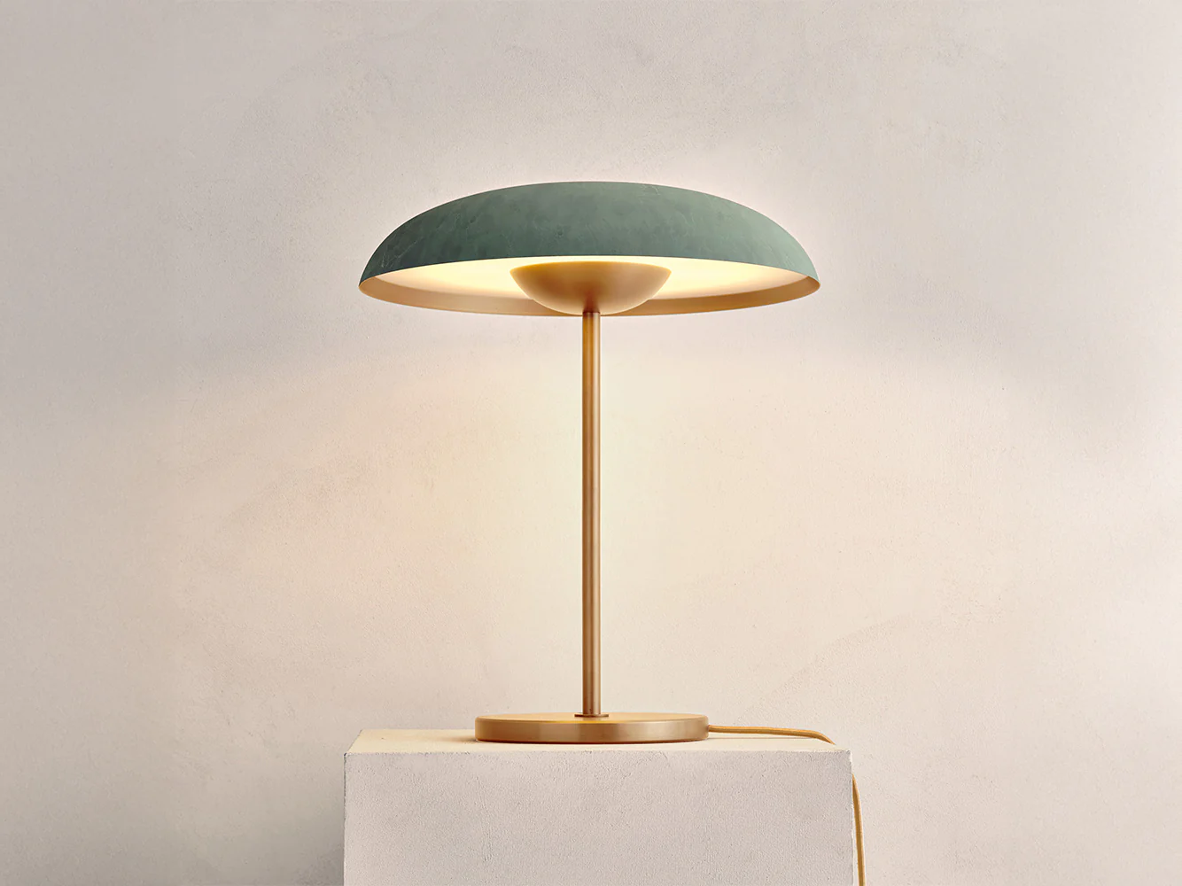 ATELIER001 SOLSTICE TABLE LAMP / VERDIGRIS - Image 2