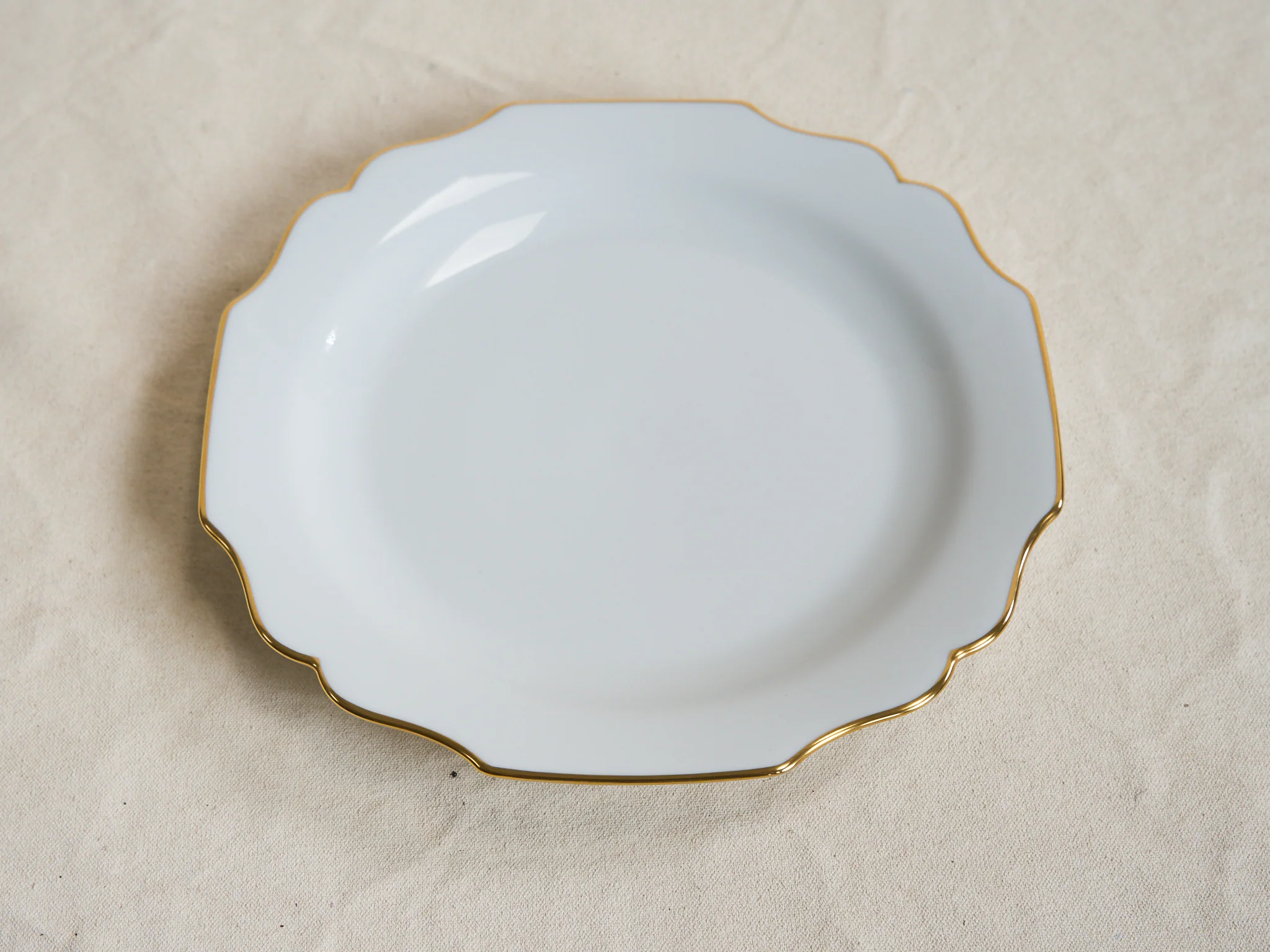 AUGARTEN BELVEDERE GOLD RIM DINNER PLATE Ø10.6" - Image 2