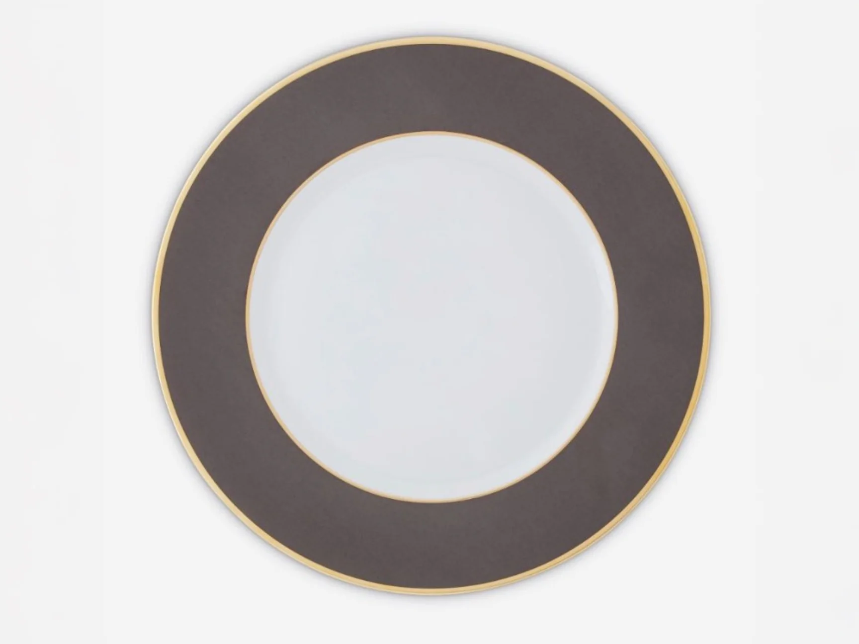 AUGARTEN COLORS OF AUGARTEN CHARGER PLATE / SLATE GREY MATTE Ø12.5"